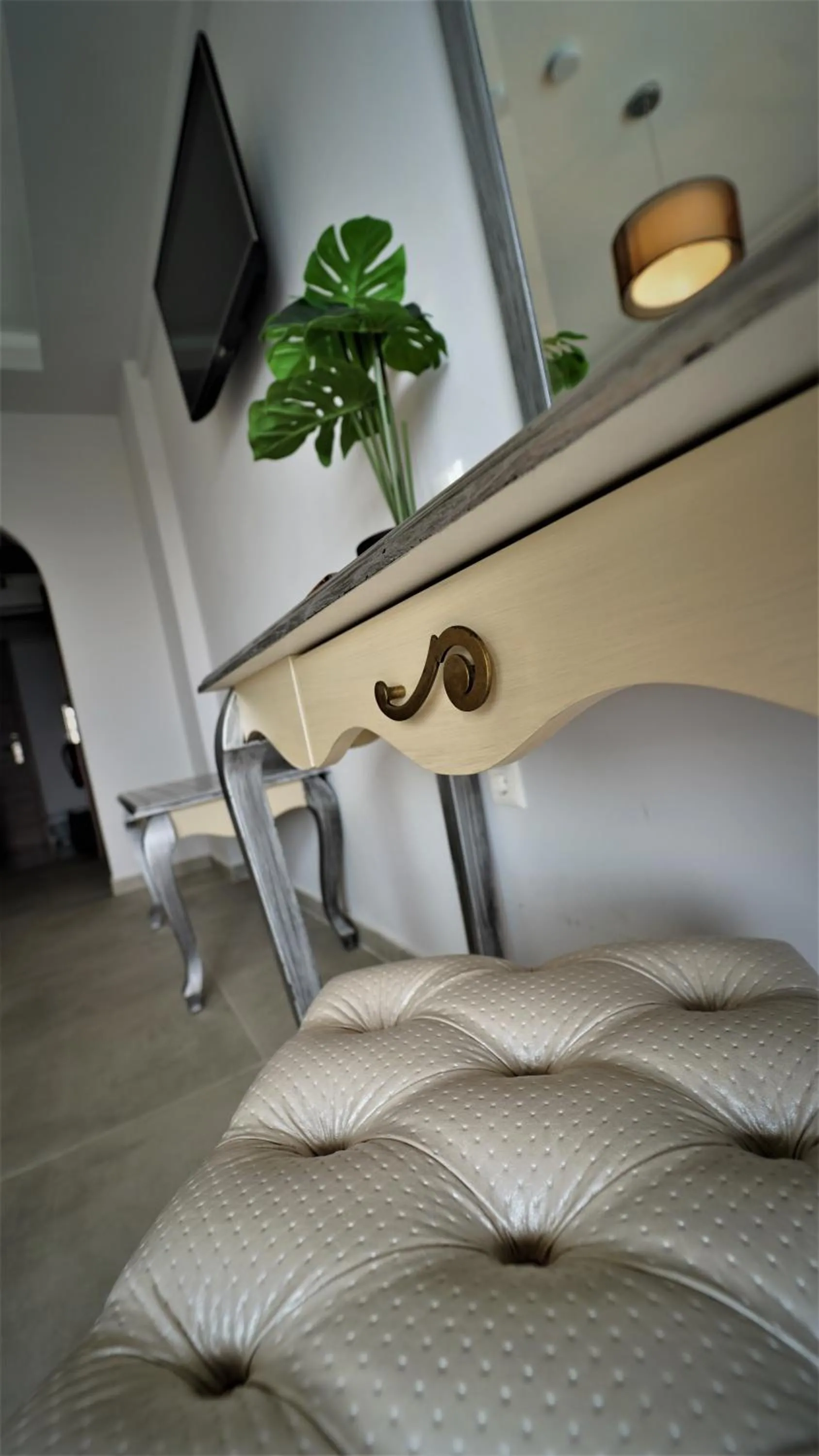 Bed in Enjoy Lichnos Bay Village, Camping, Hotel and Apartments