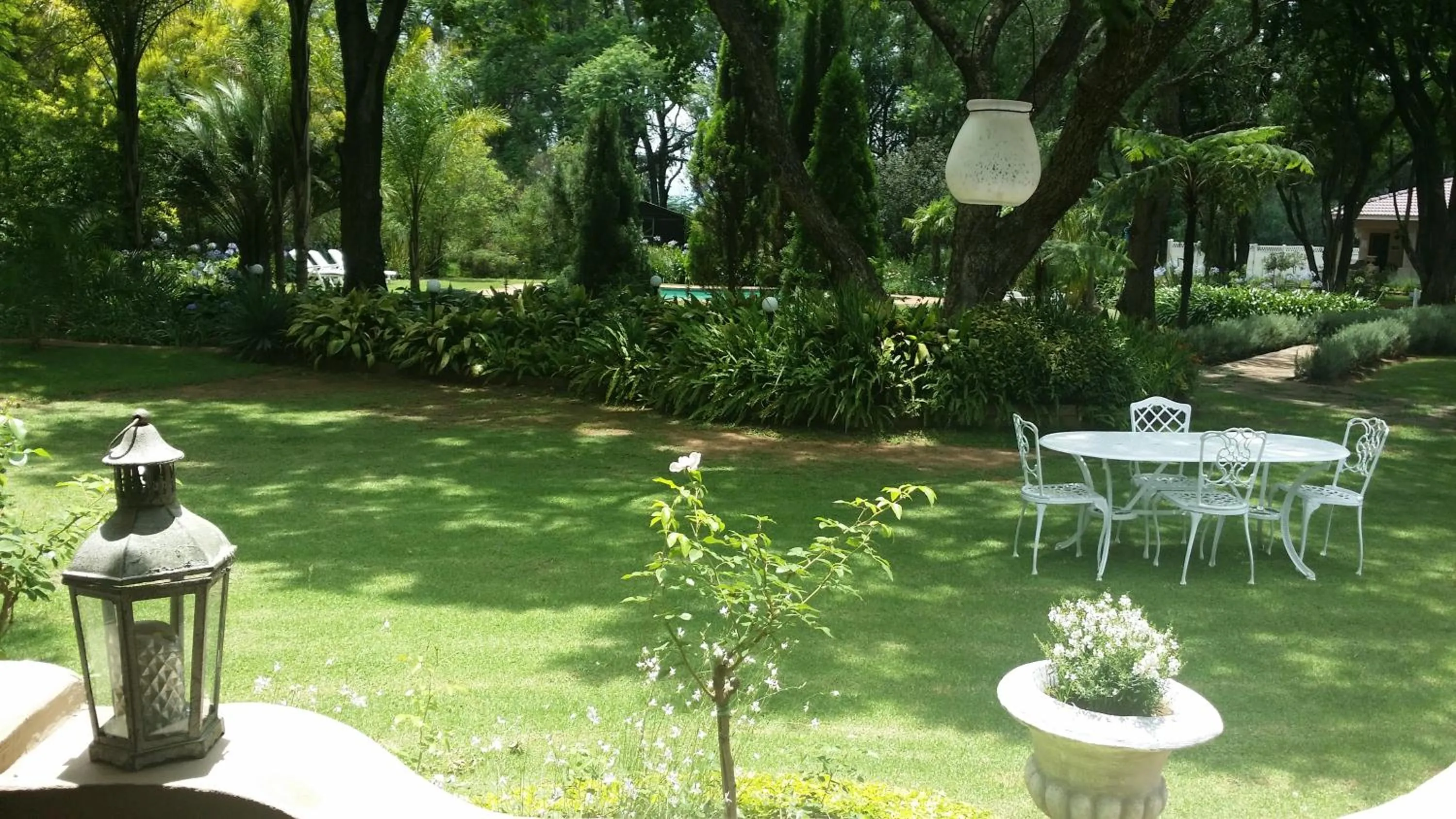 Garden in Farmhouse Lodge