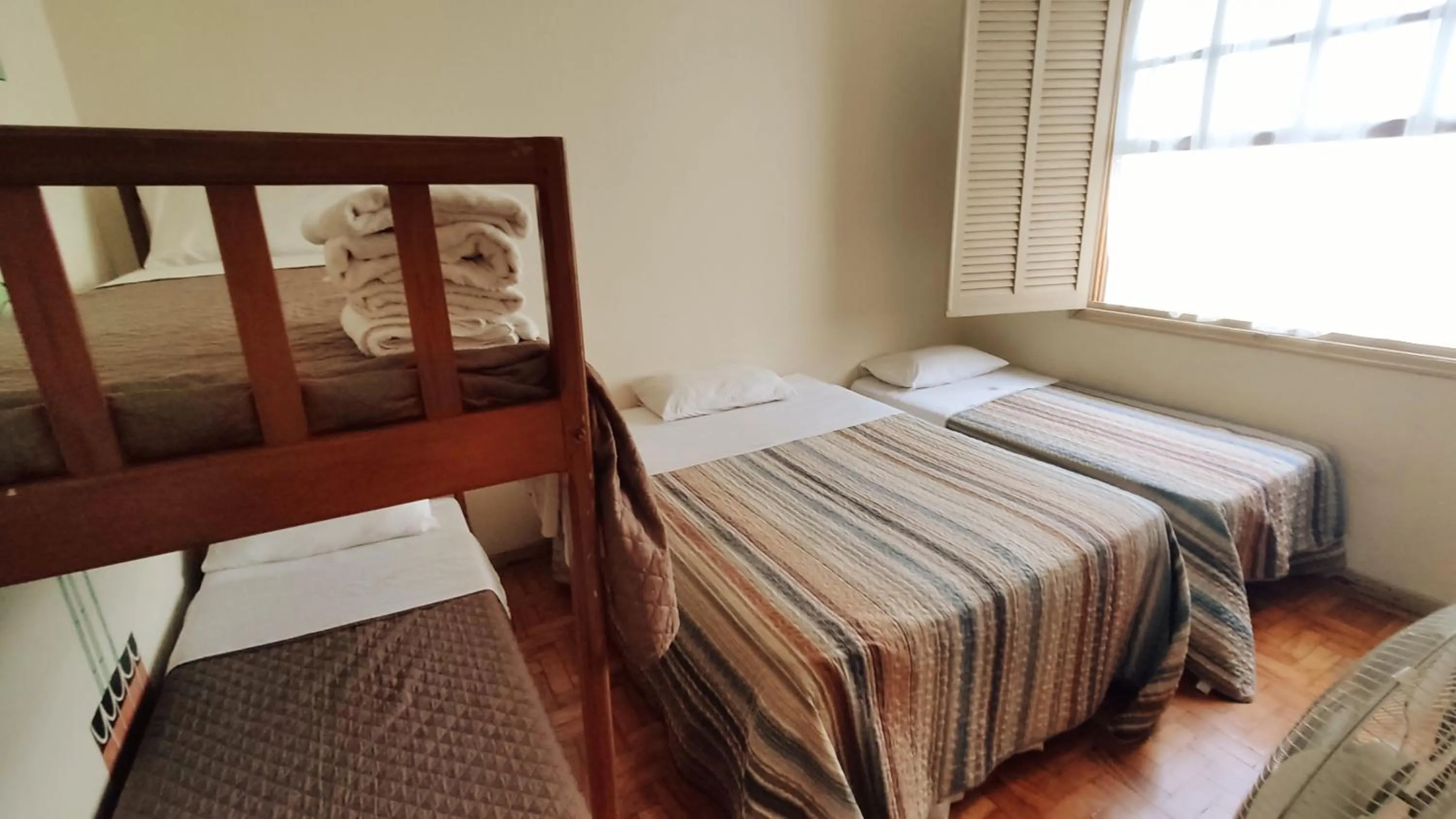 Bed in Pousada Mundo Consciente