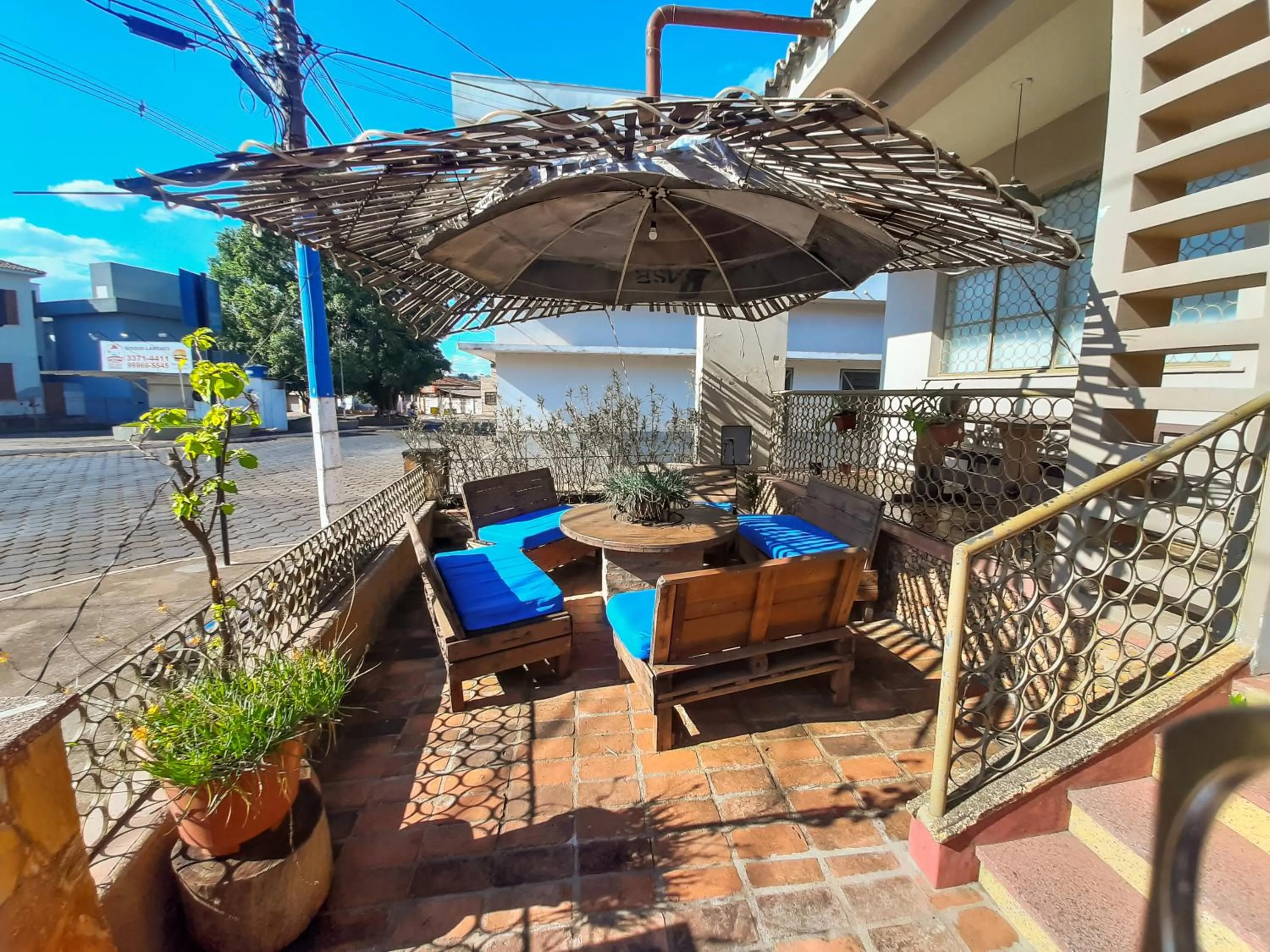 Patio in Pousada Mundo Consciente