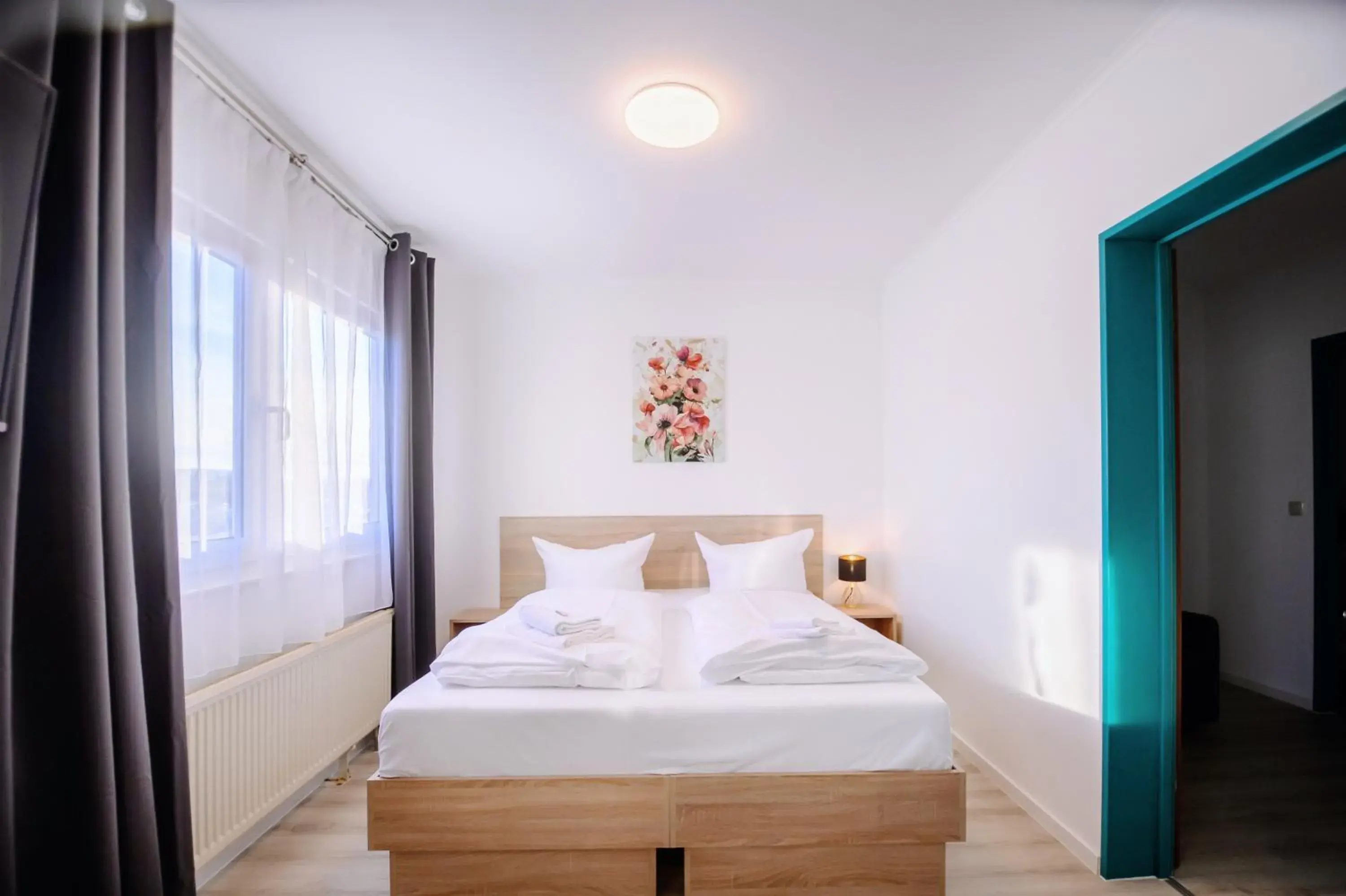 Bed in REGIOHOTEL Halle Leipzig Airport Bed in REGIOHOTEL Halle Leipzig Airport