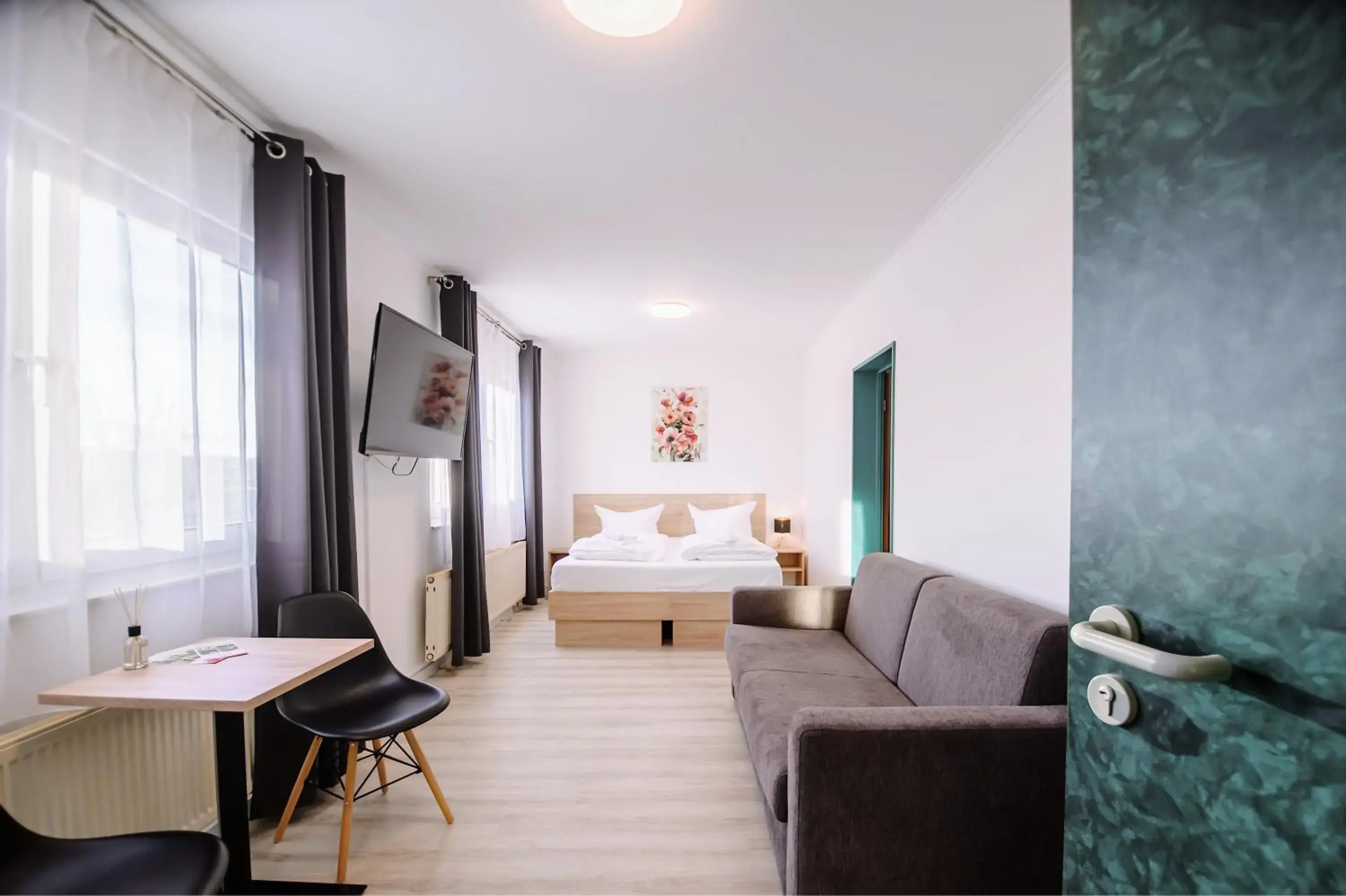 Bed in REGIOHOTEL Halle Leipzig Airport Bed in REGIOHOTEL Halle Leipzig Airport