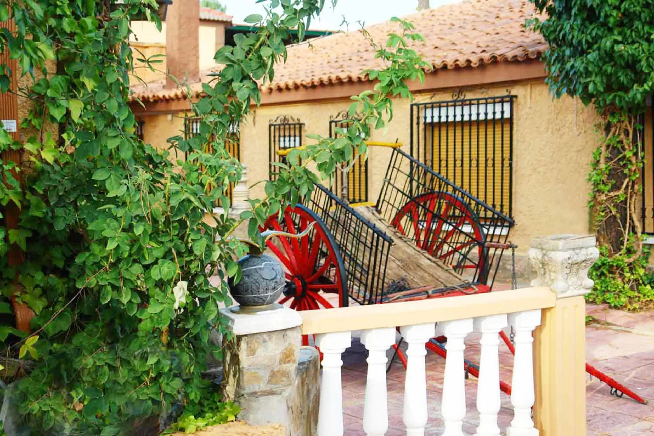 Spring in Hotel Rural Don Quijote