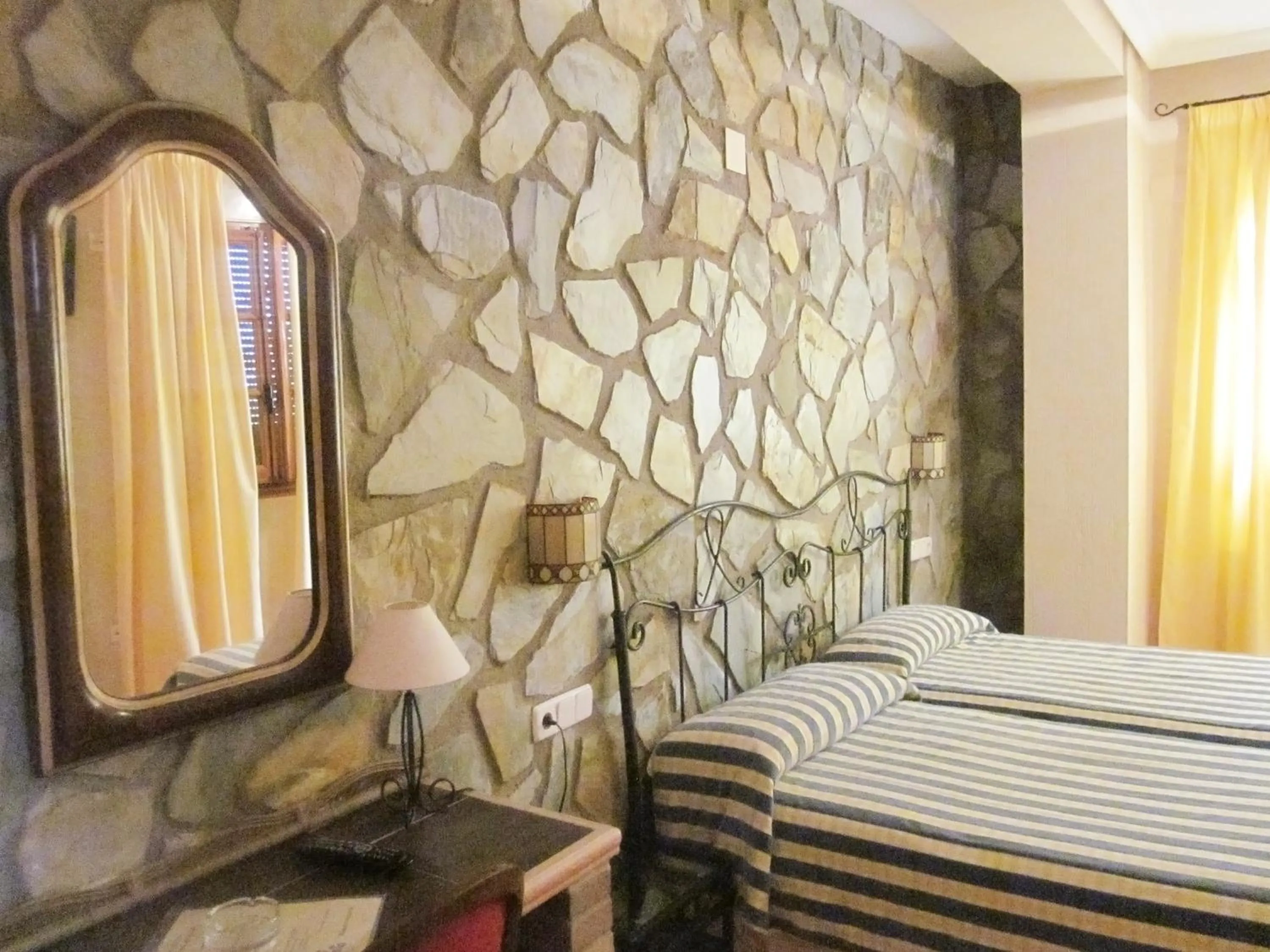 Bed in Hotel Rural Don Quijote