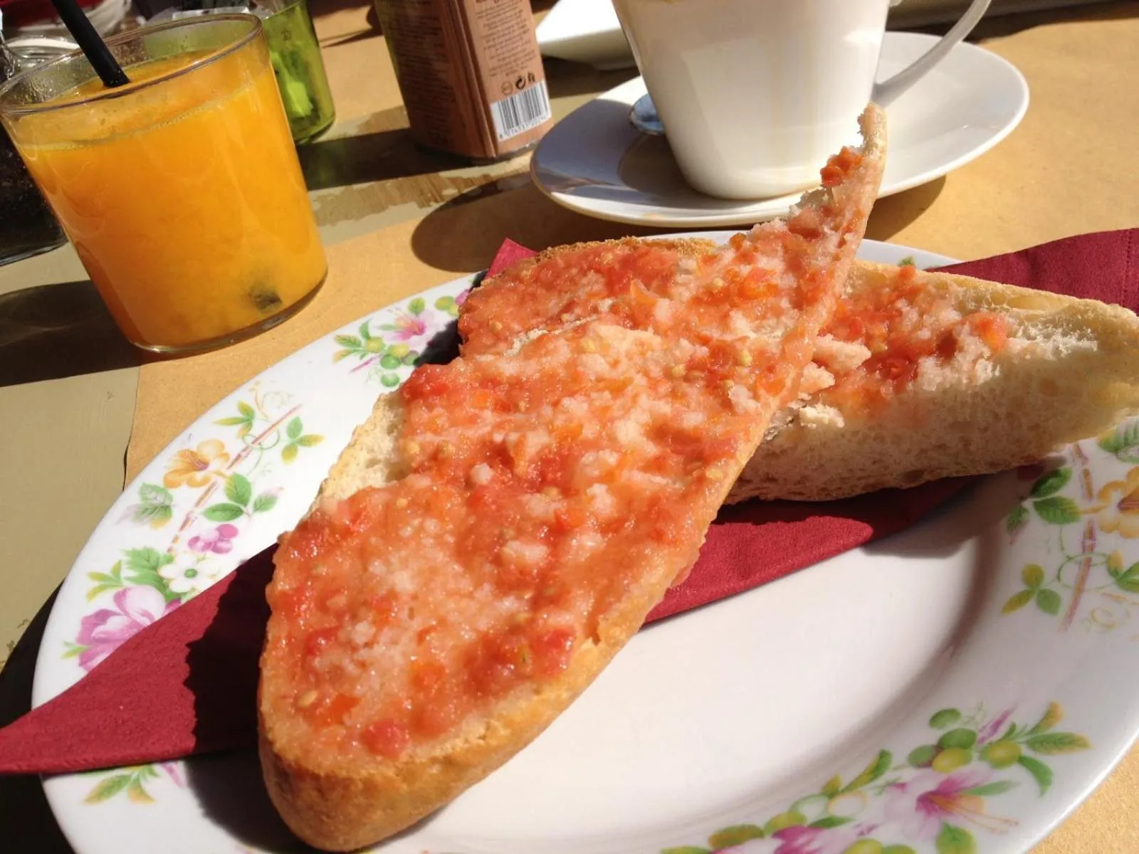 Breakfast in Hotel Rural Don Quijote