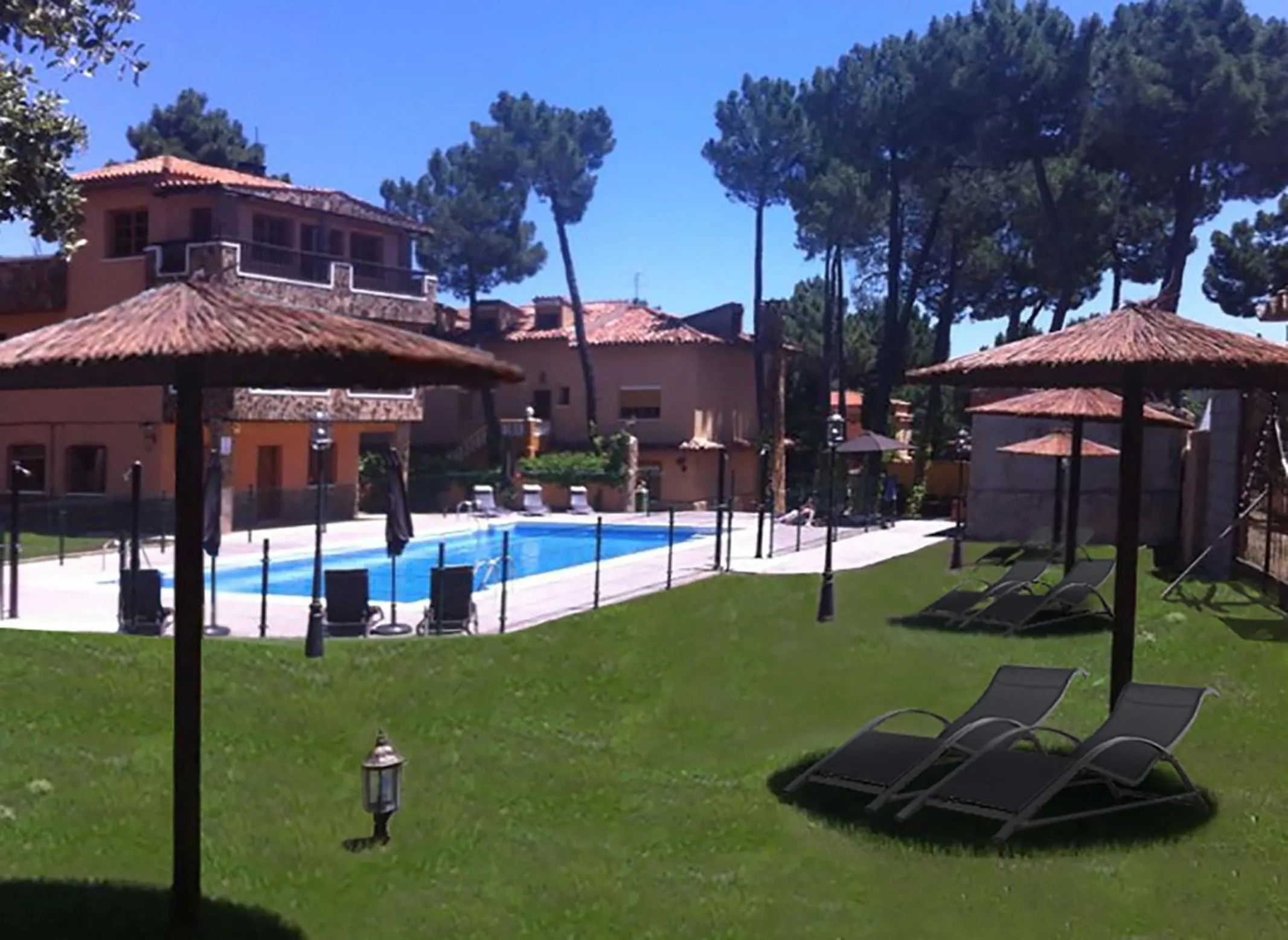 Garden in Hotel Rural Don Quijote