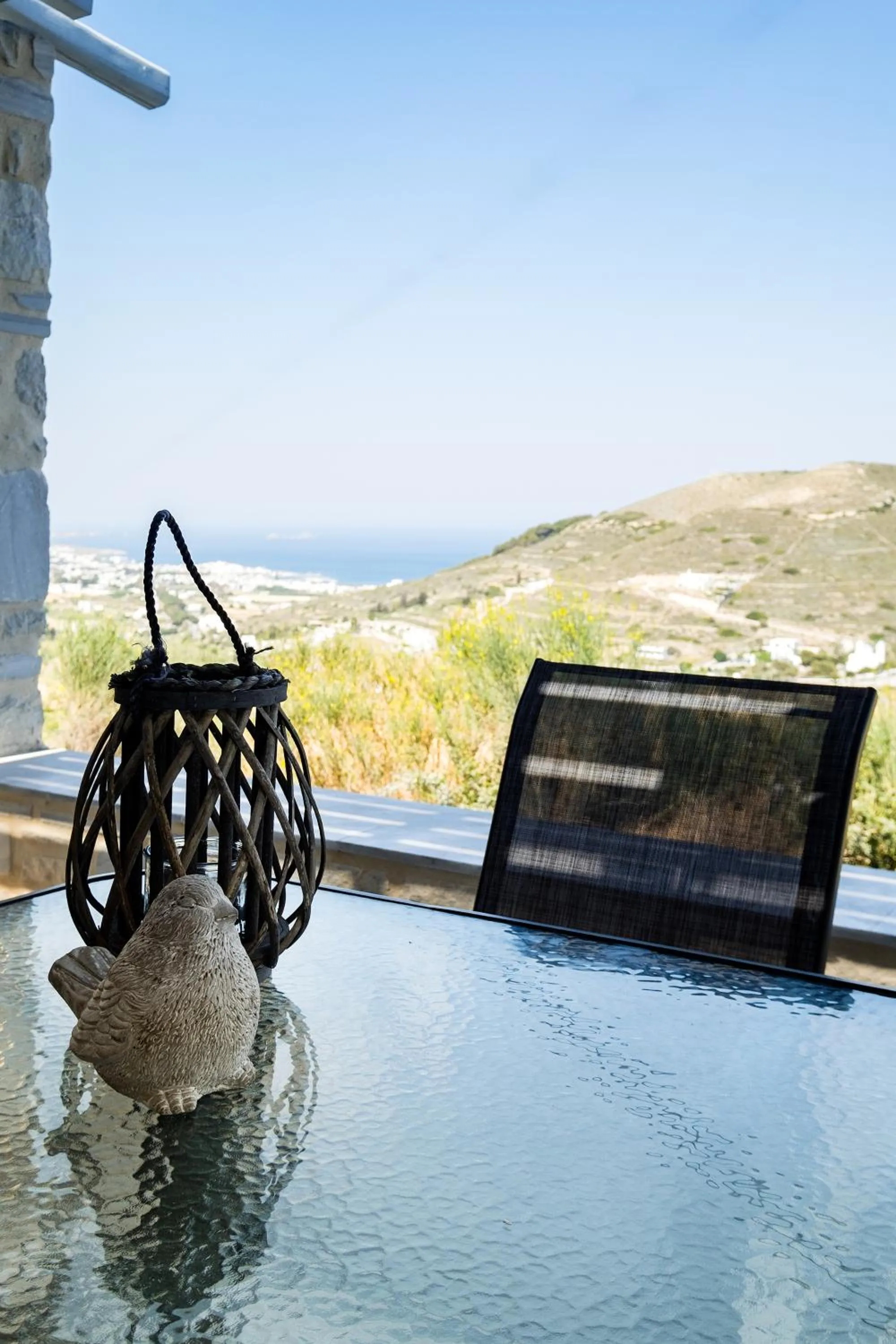 Landmark view in Paros Villas Nereids