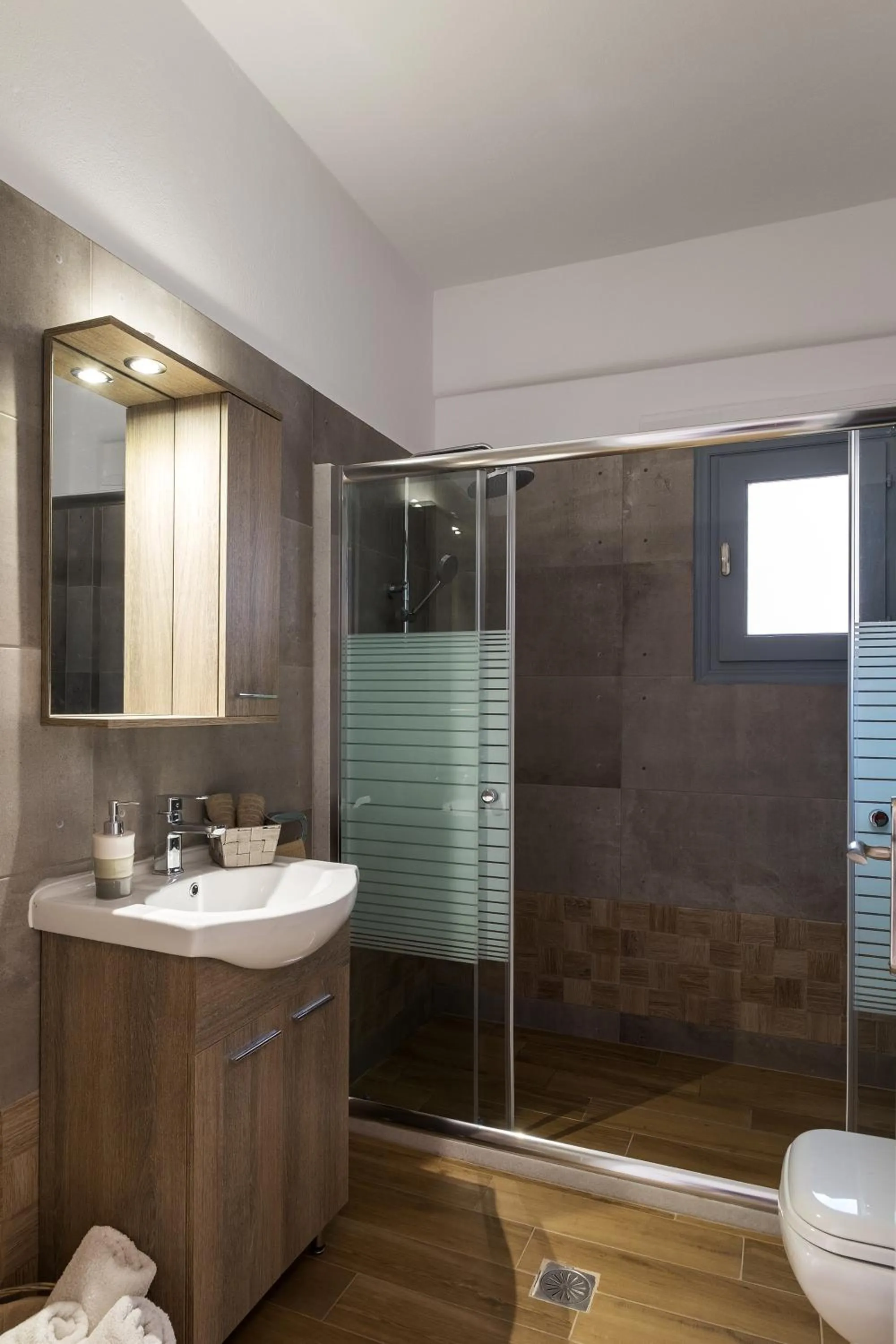 Bathroom in Paros Villas Nereids