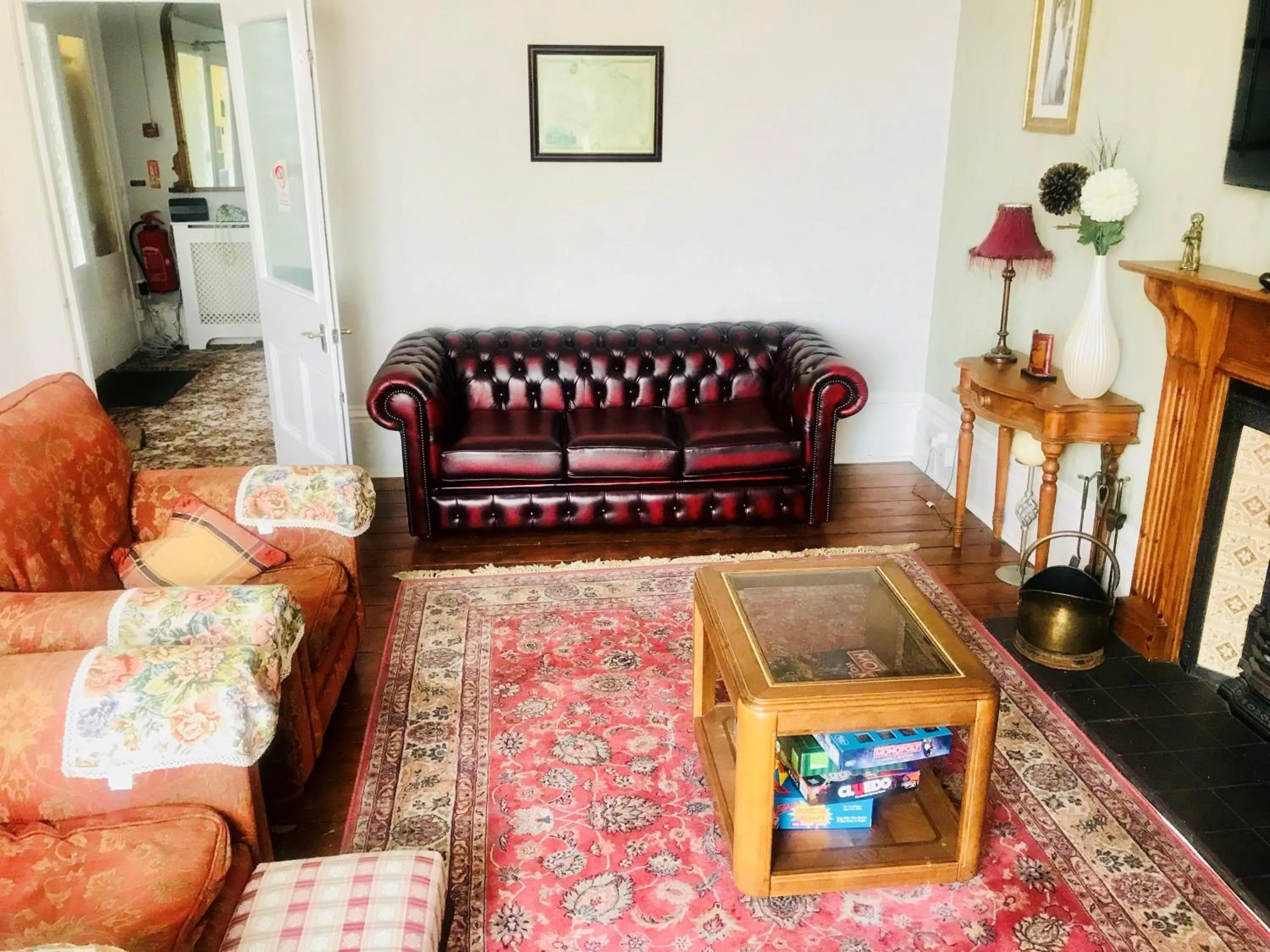Living room in Highlea Guest House