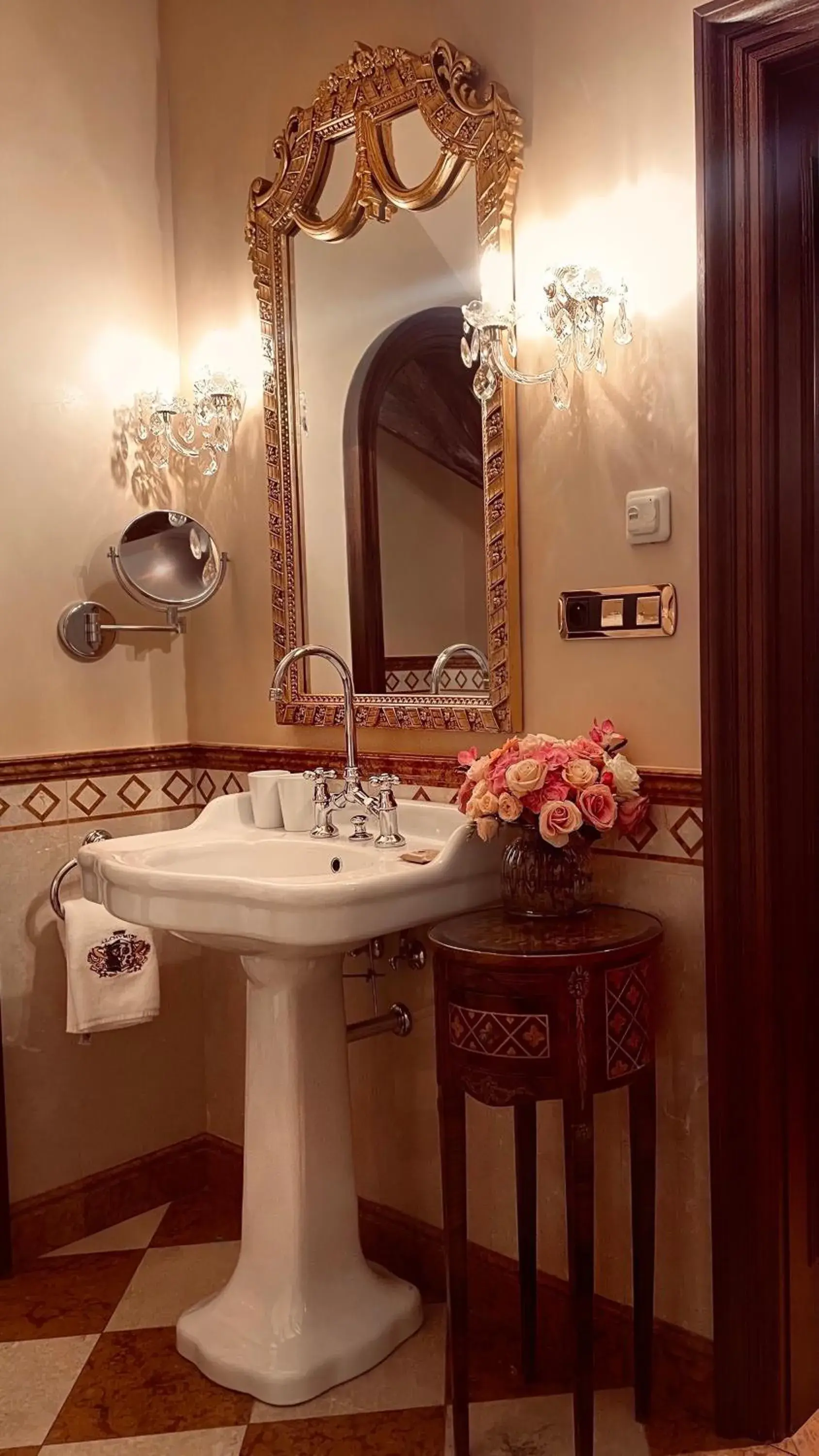 Bathroom in Alchymist Prague Castle Suites Hotel Bathroom in Alchymist Prague Castle Suites Hotel