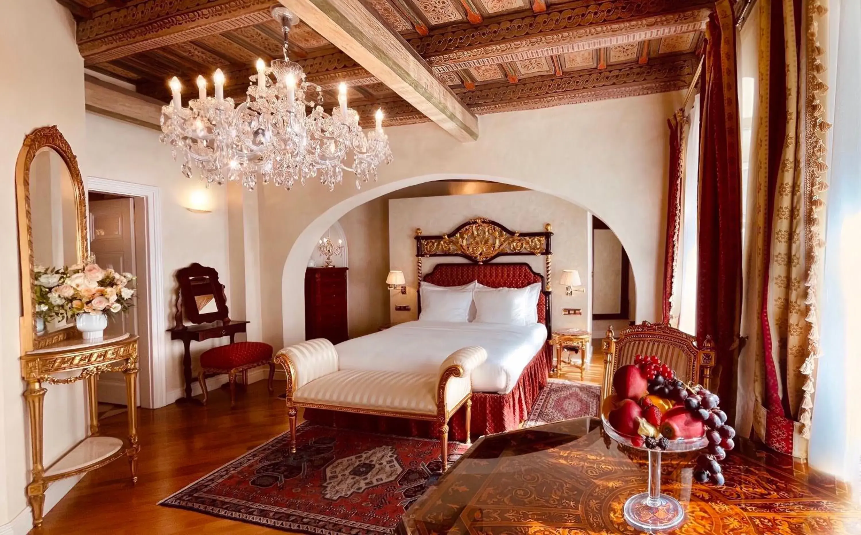 Bedroom, Bed in Alchymist Prague Castle Suites Hotel Bedroom, Bed in Alchymist Prague Castle Suites Hotel