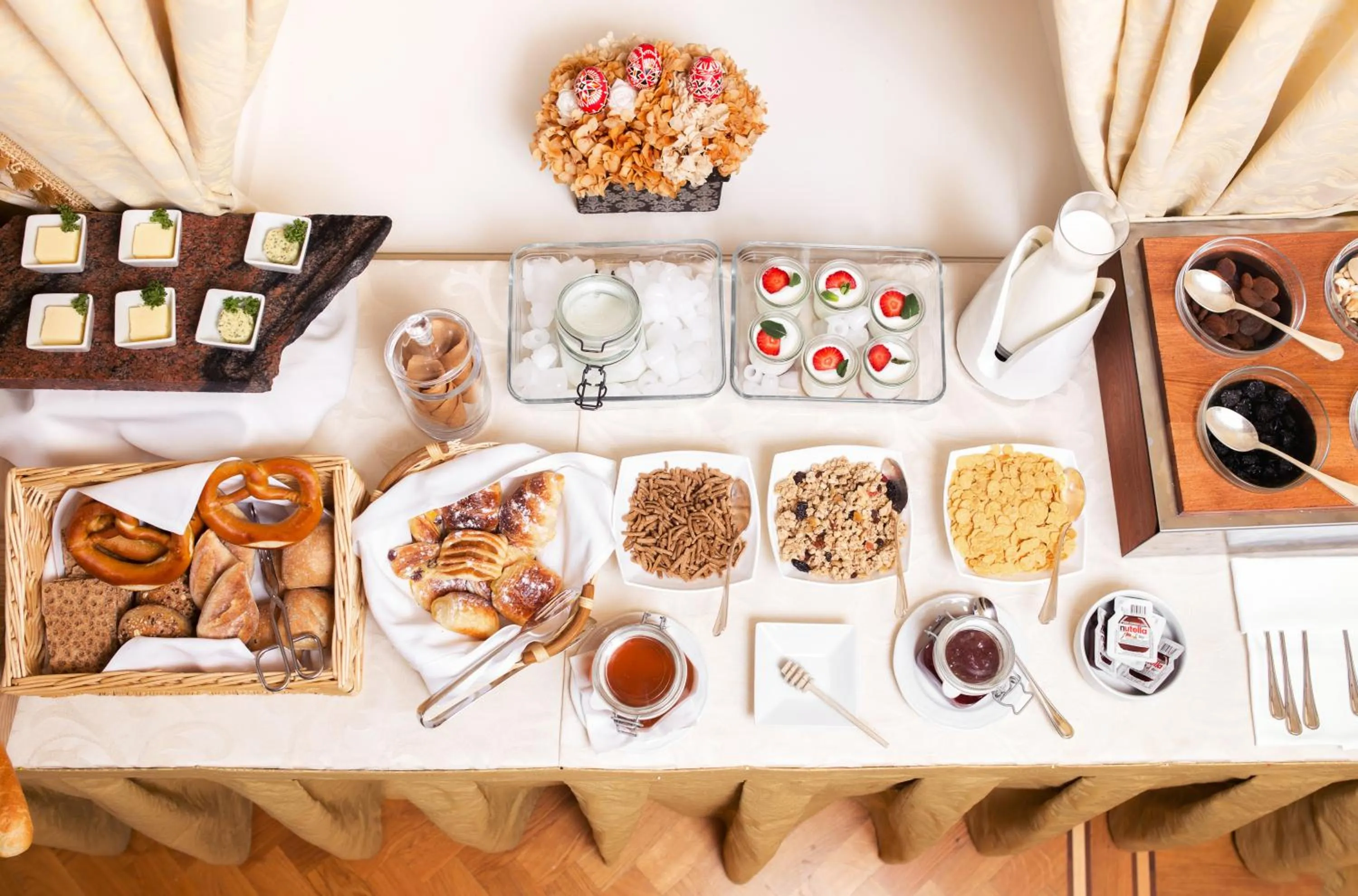 Food close-up in Alchymist Prague Castle Suites Hotel