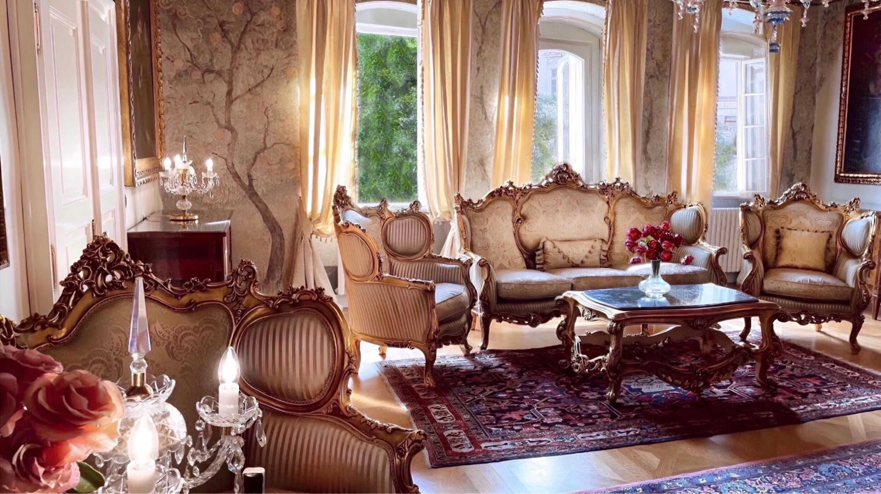 Library in Alchymist Prague Castle Suites Hotel