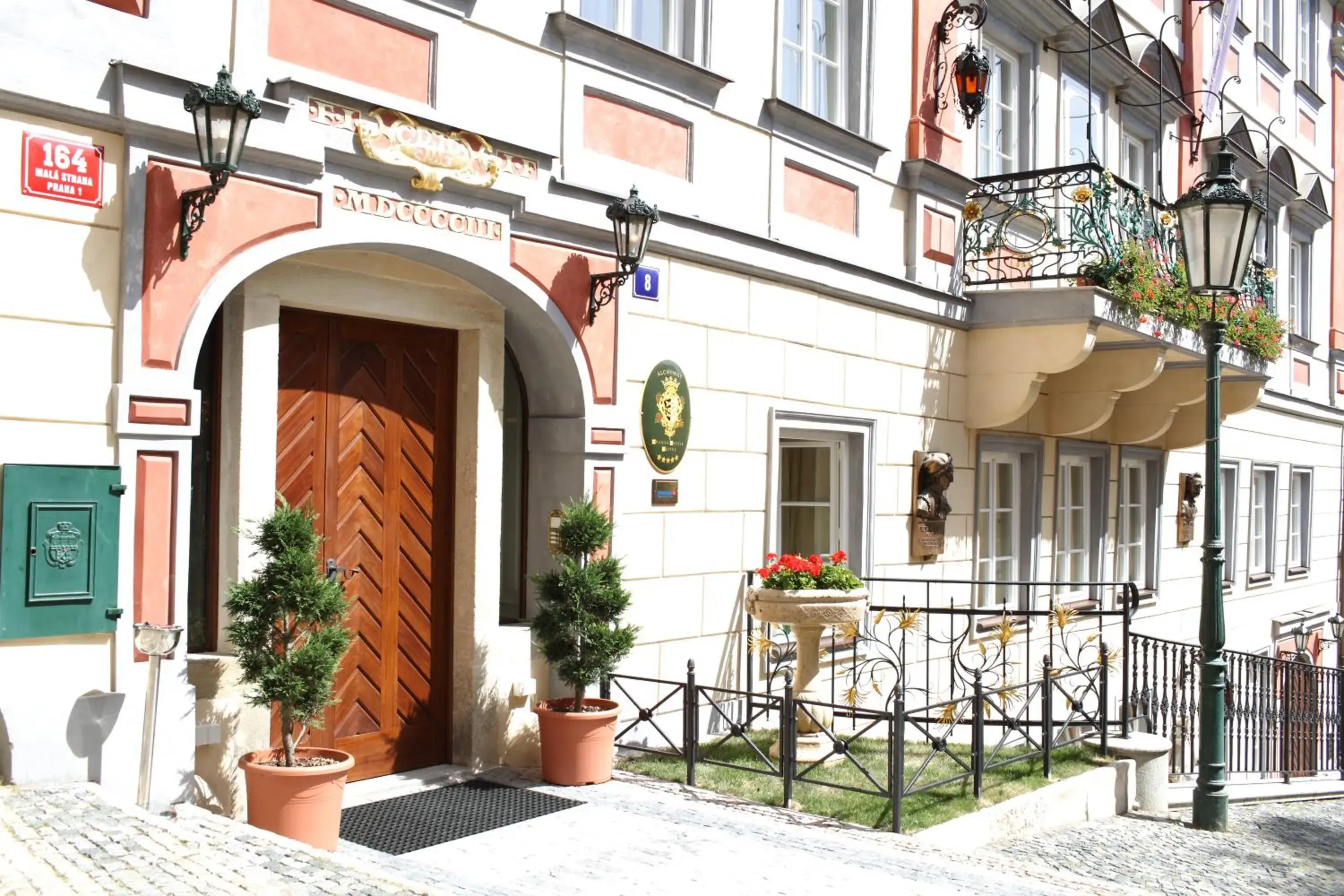 Property building in Alchymist Prague Castle Suites Hotel Property building in Alchymist Prague Castle Suites Hotel