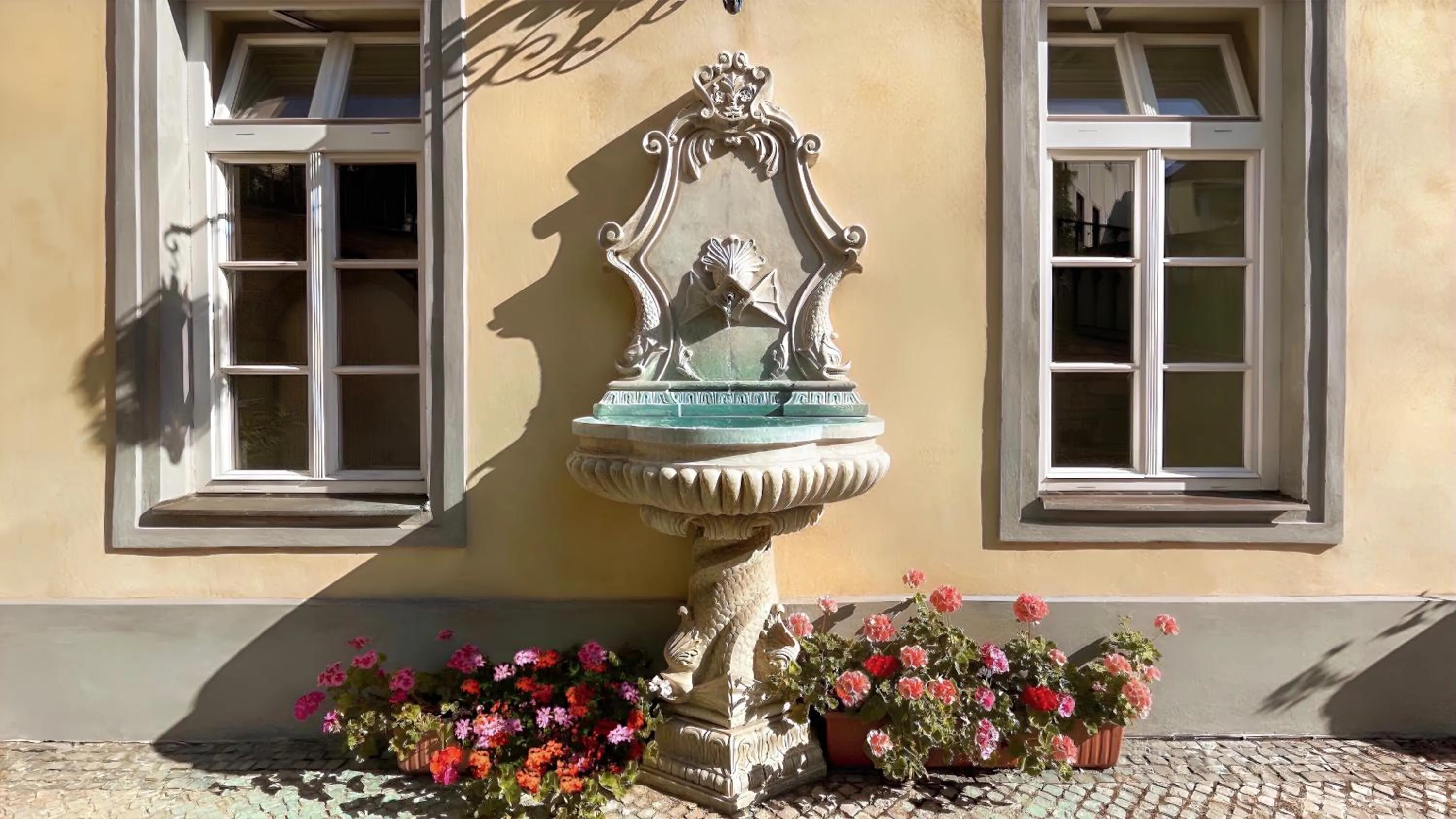 Decorative detail in Alchymist Prague Castle Suites Hotel