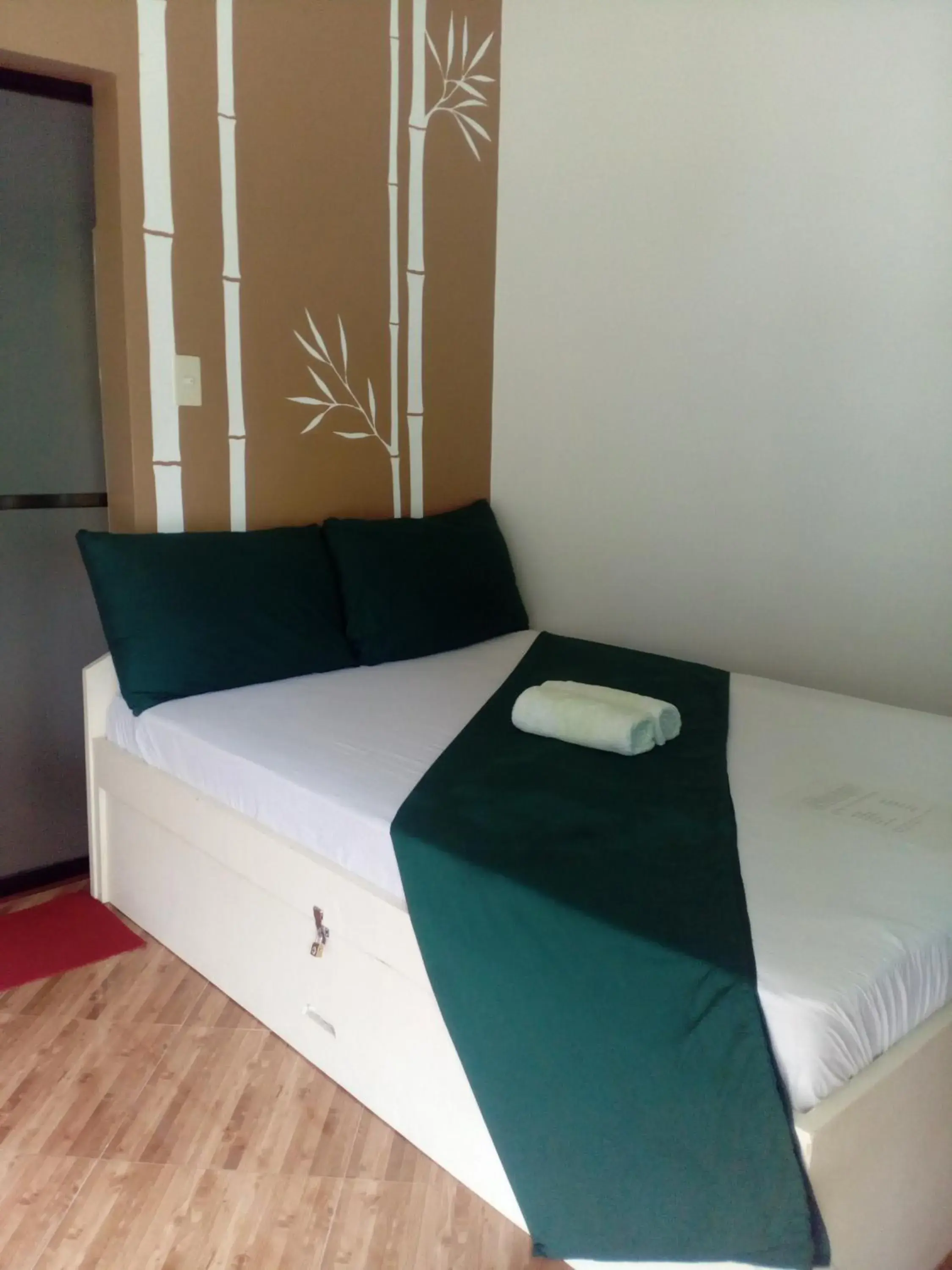 Bed in Greenhut Pension & Bar Bed in Greenhut Pension & Bar