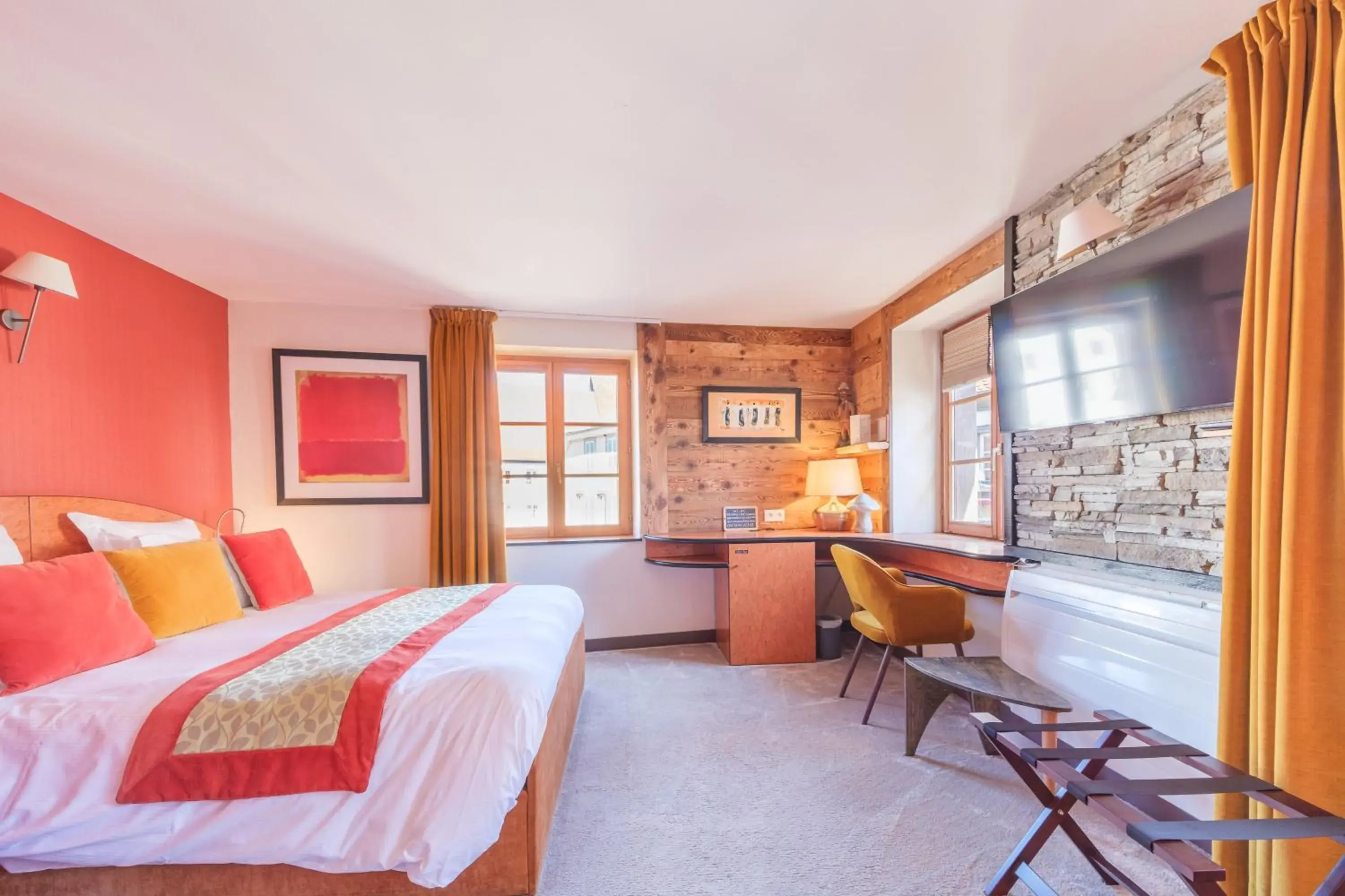 Superior Double Room in L'Hostellerie du Château Superior Double Room in L'Hostellerie du Château