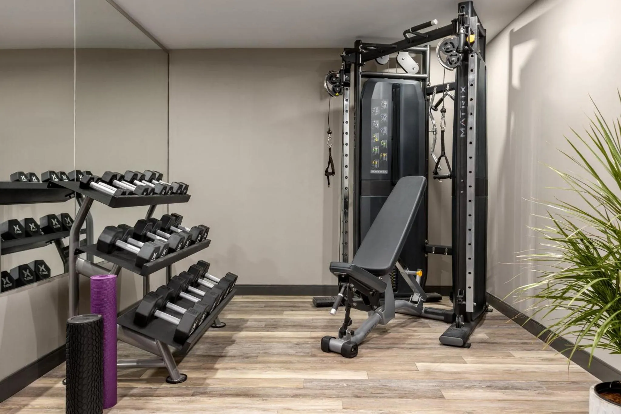 Fitness centre/facilities in Crowne Plaza Saint John Harbour View by IHG