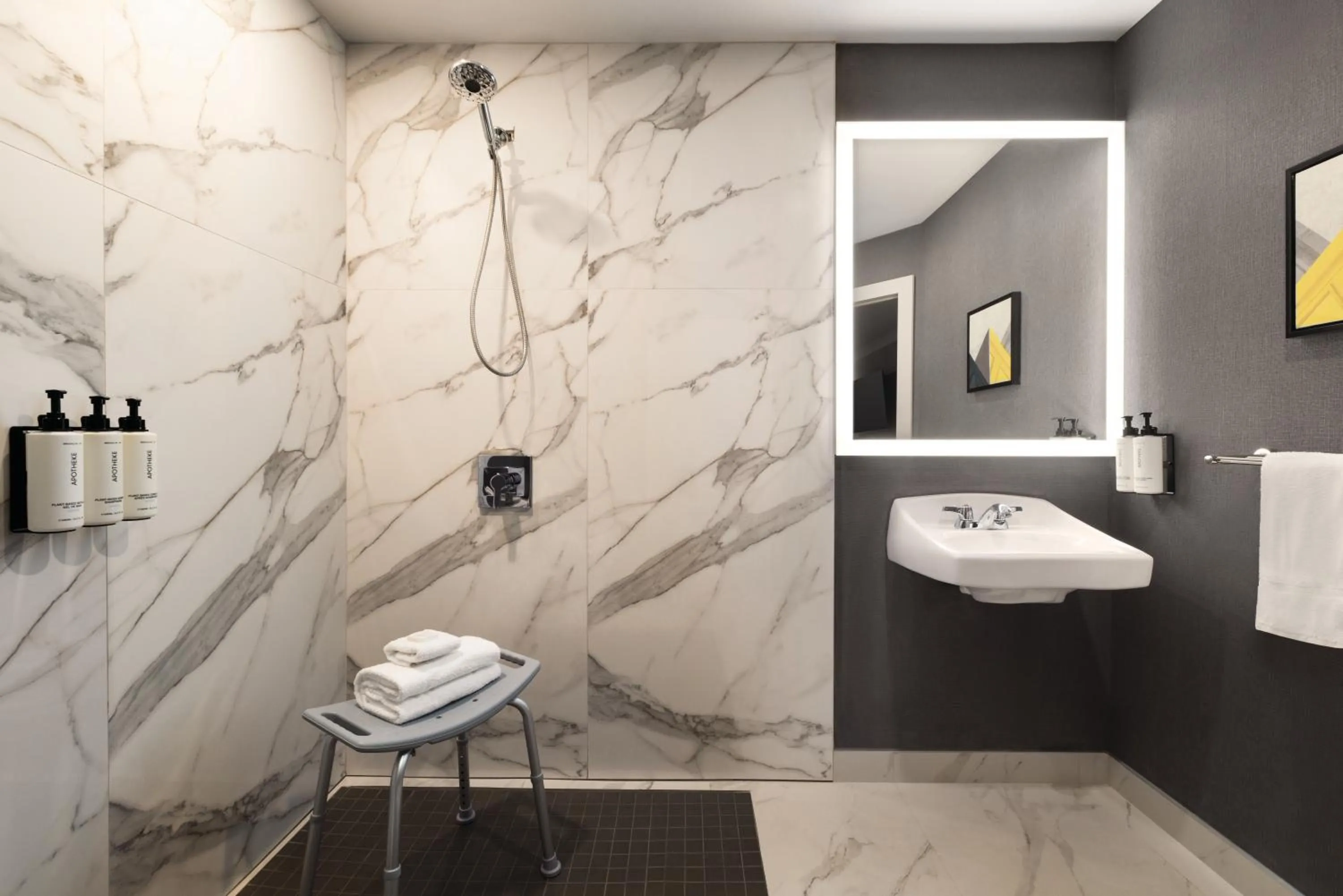 Shower in Crowne Plaza Saint John Harbour View by IHG