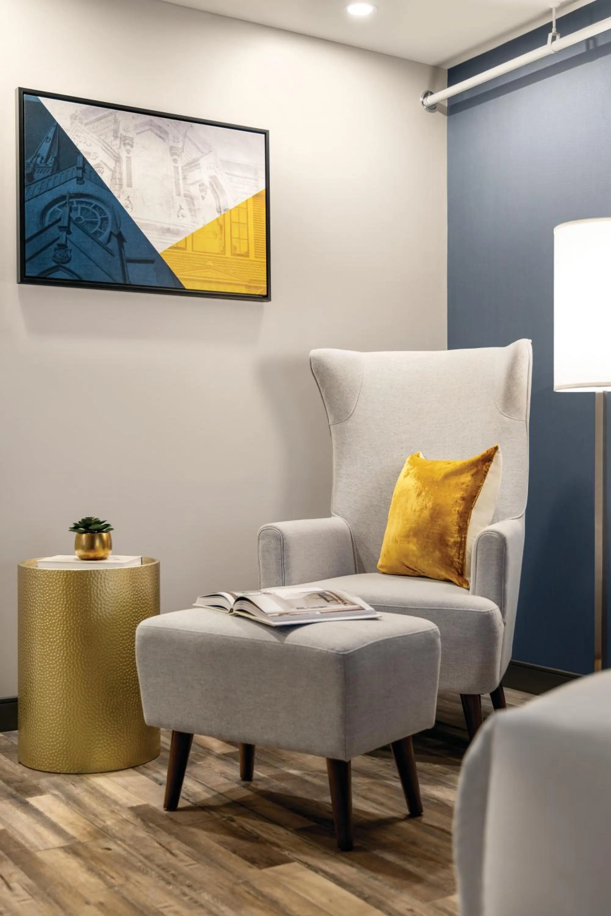 Living room in Crowne Plaza Saint John Harbour View by IHG