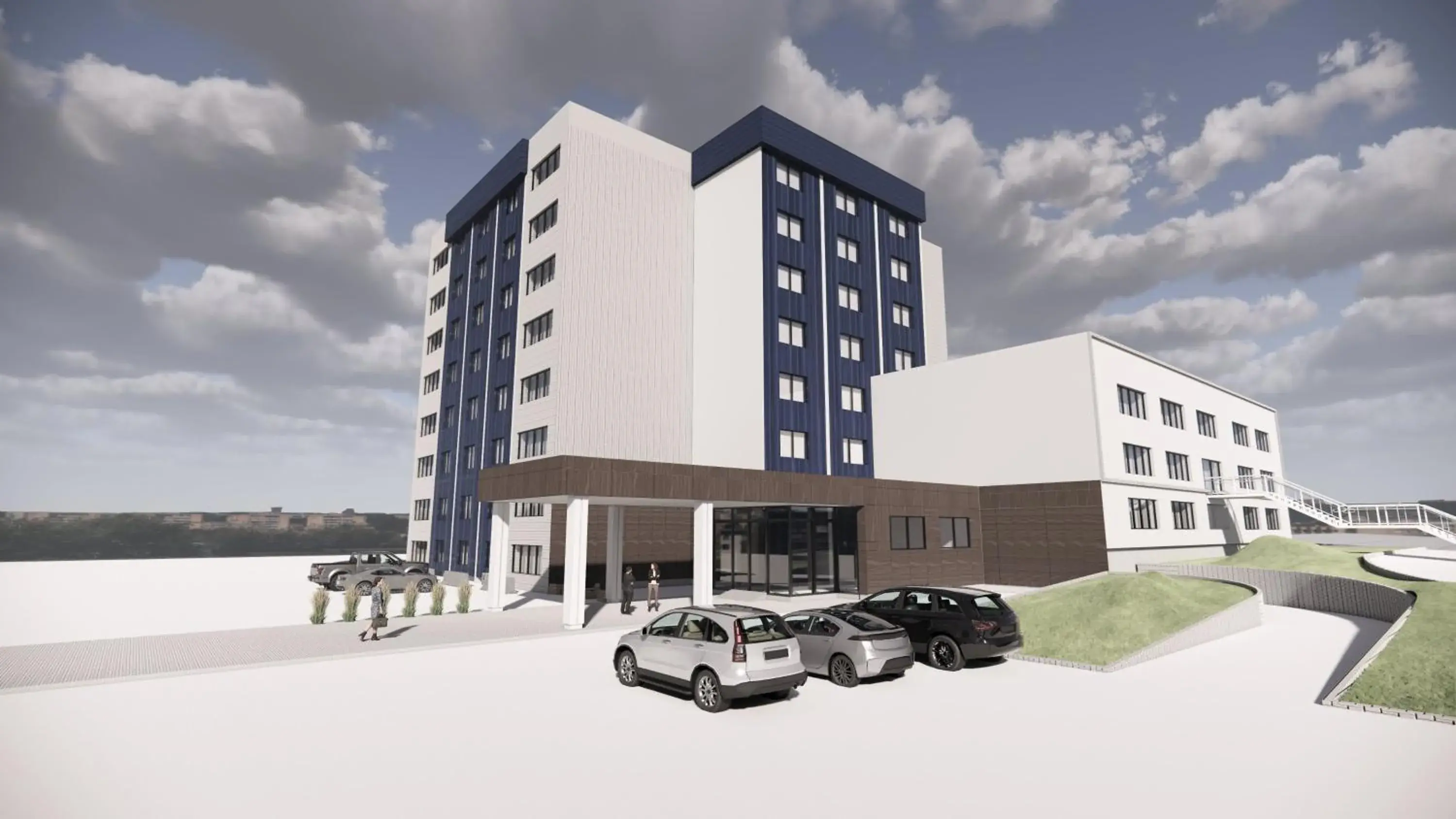 Property building in Canadas Best Value Inn Saint John New Brunswick Property building in Canadas Best Value Inn Saint John New Brunswick