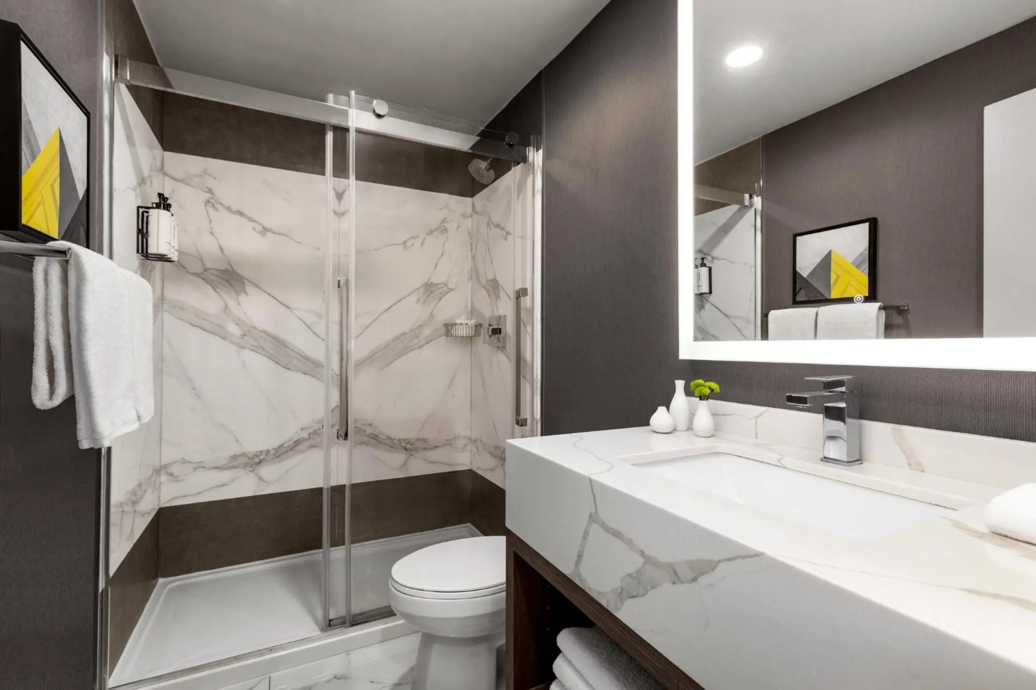 Bathroom in Crowne Plaza Saint John Harbour View by IHG