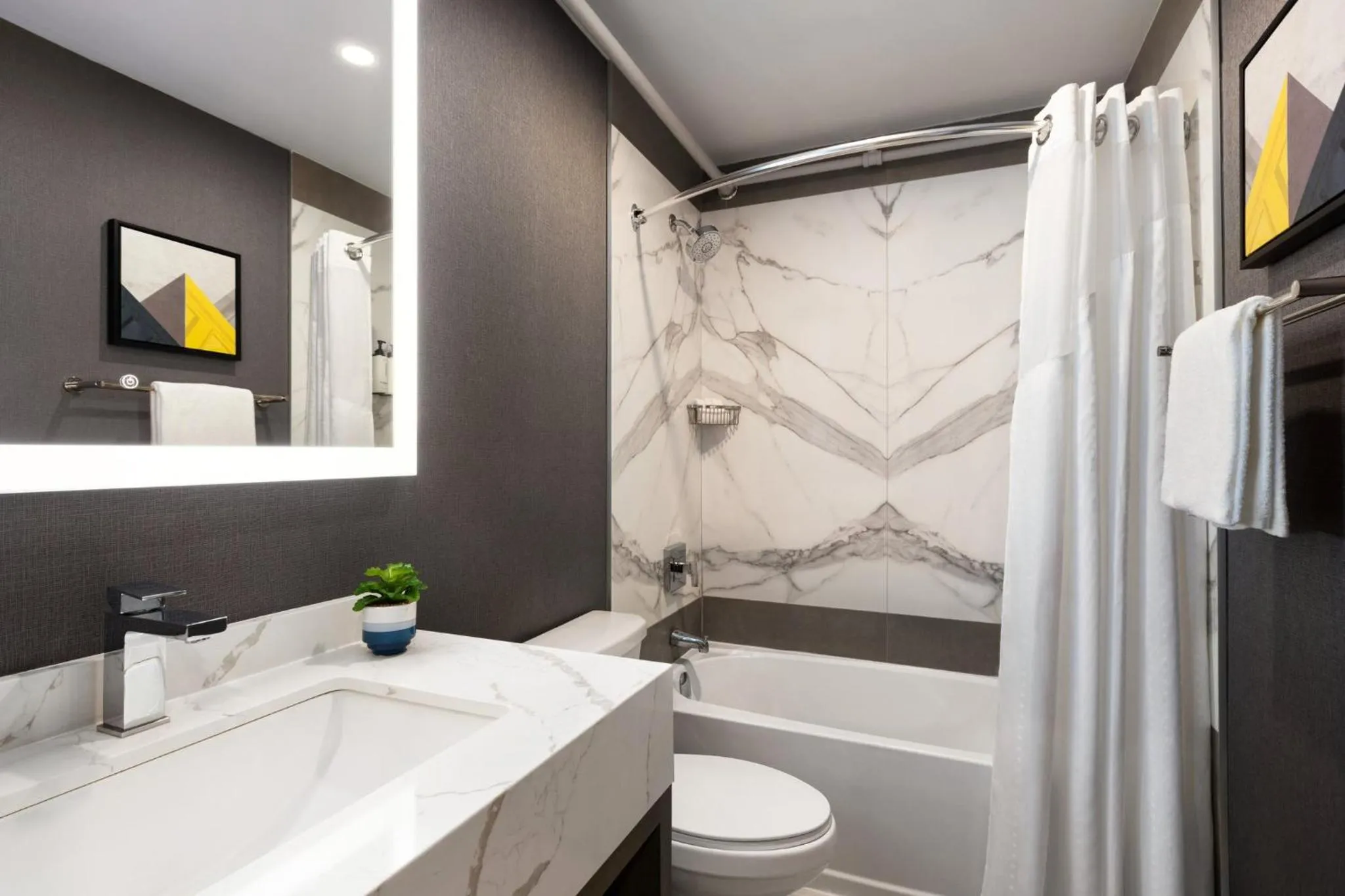 Bathroom in Crowne Plaza Saint John Harbour View by IHG