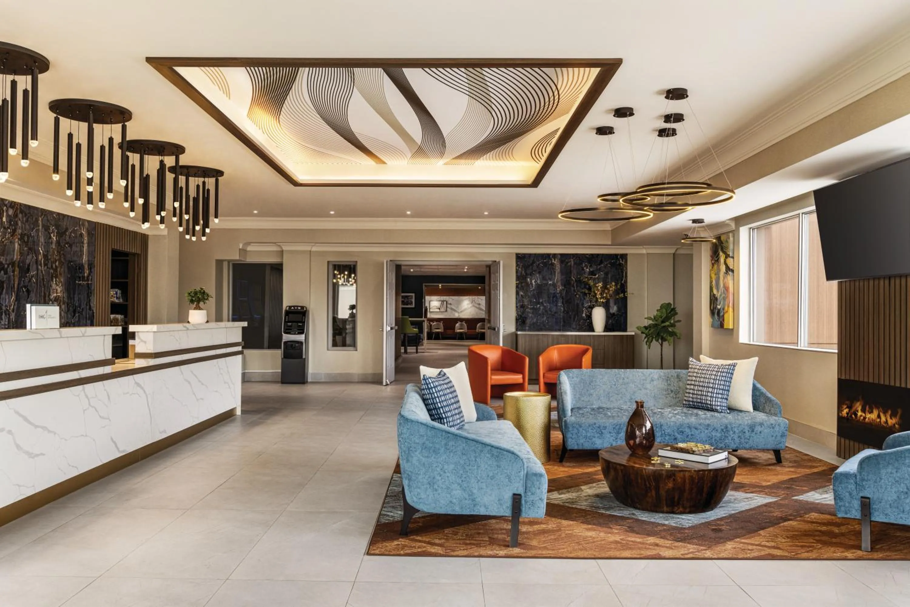 Lobby or reception in Crowne Plaza Saint John Harbour View by IHG