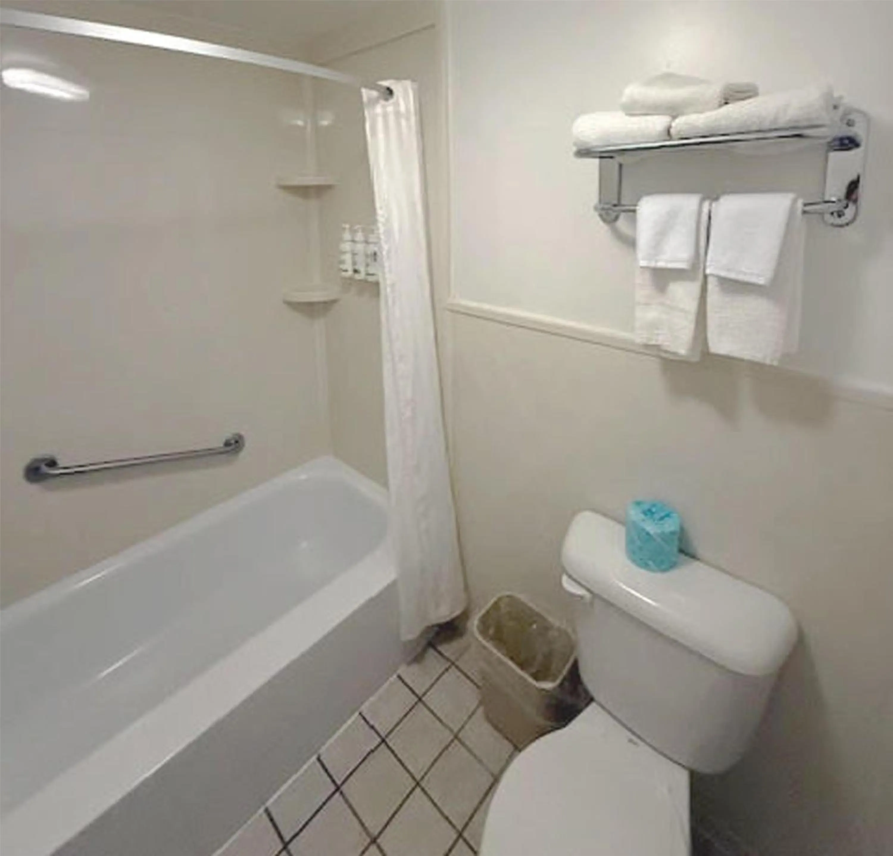 Shower in SureStay by Best Western Brockville