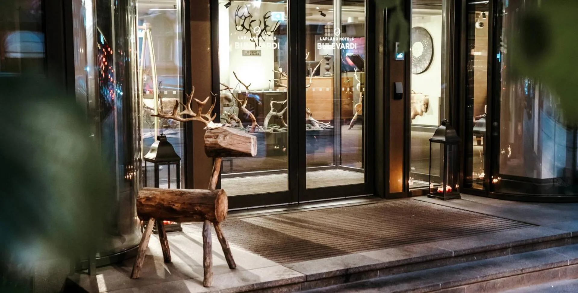Facade/entrance in Lapland Hotels Bulevardi