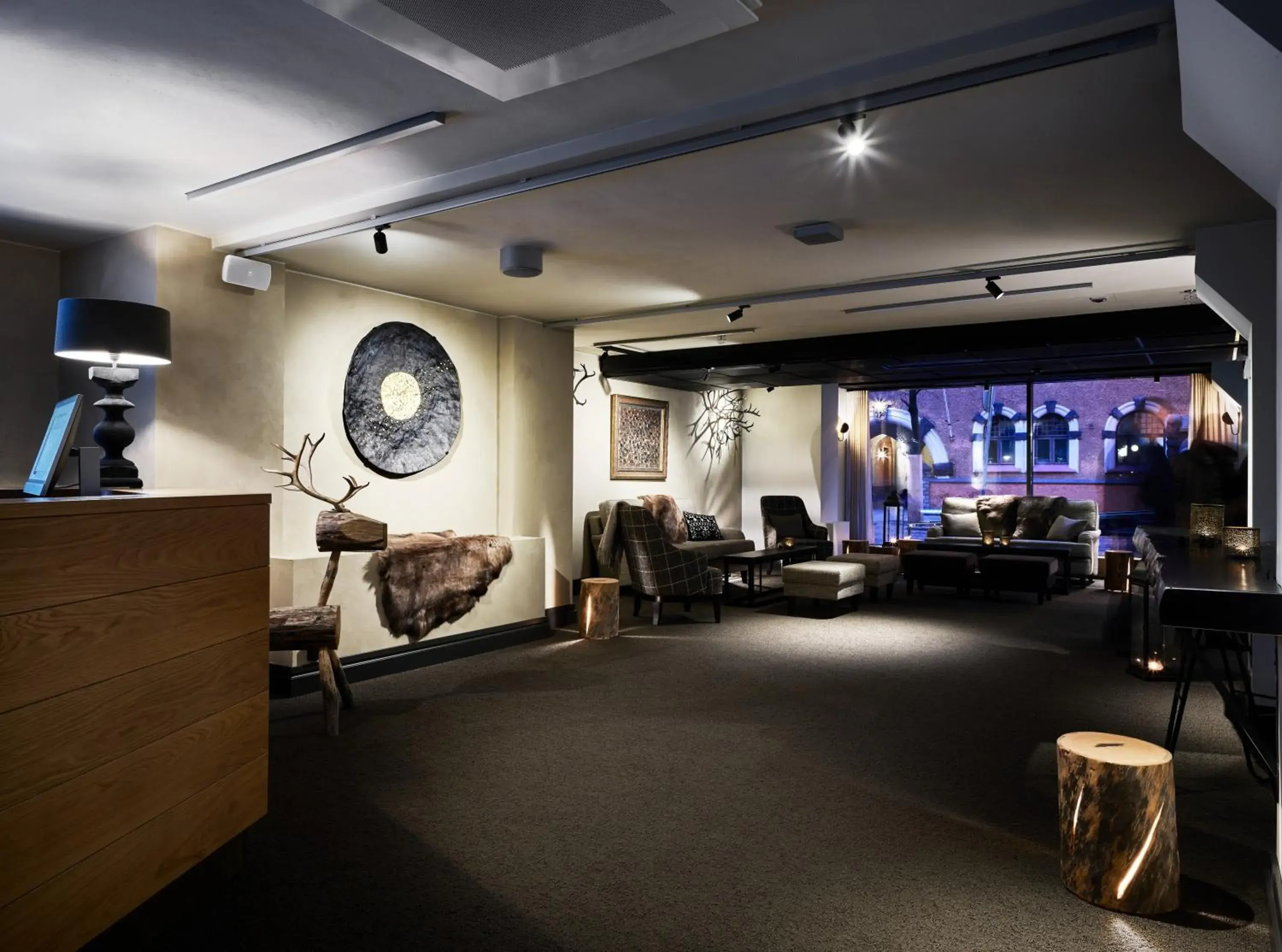 Lobby or reception in Lapland Hotels Bulevardi Lobby or reception in Lapland Hotels Bulevardi