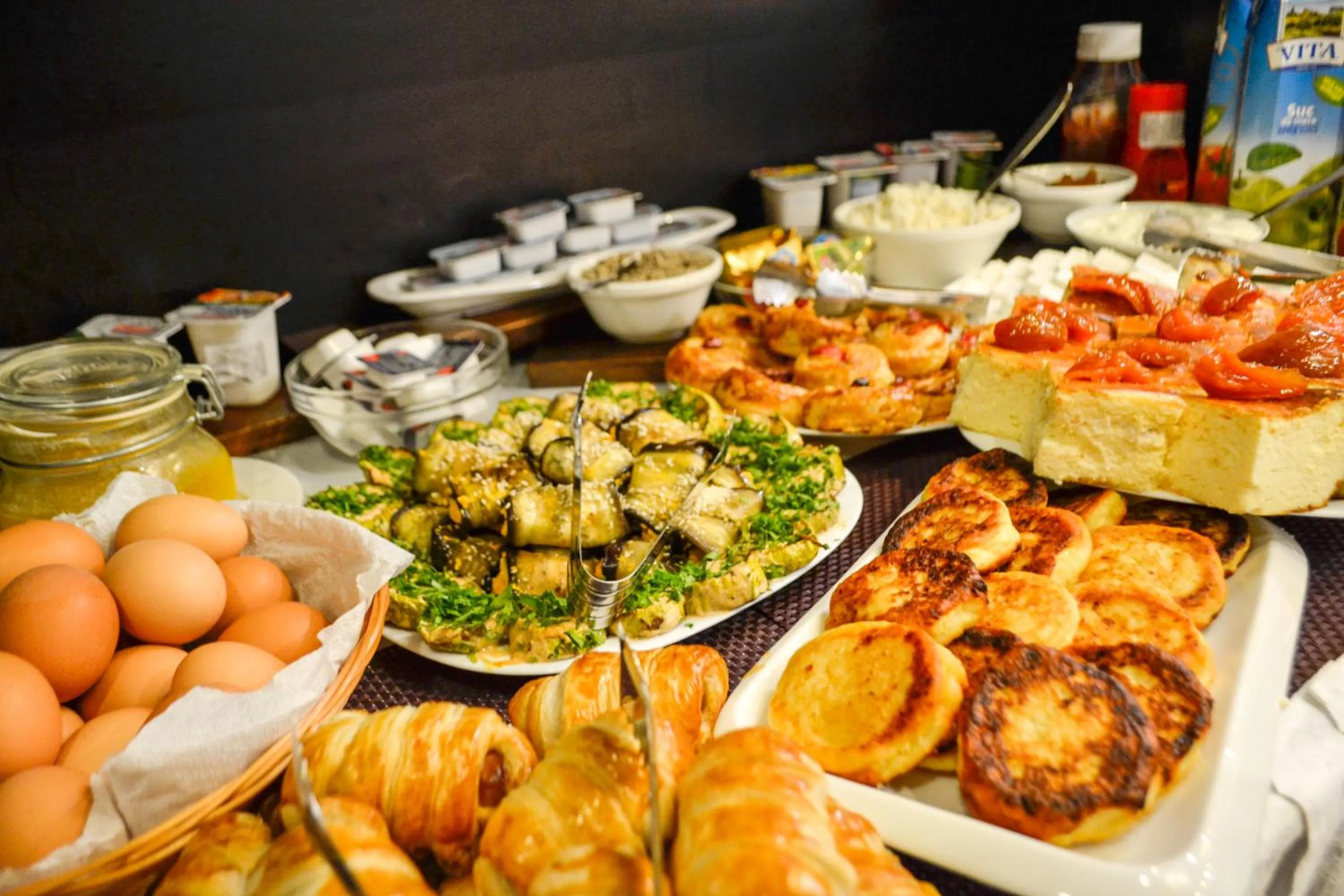 Breakfast in Komilfo Hotel