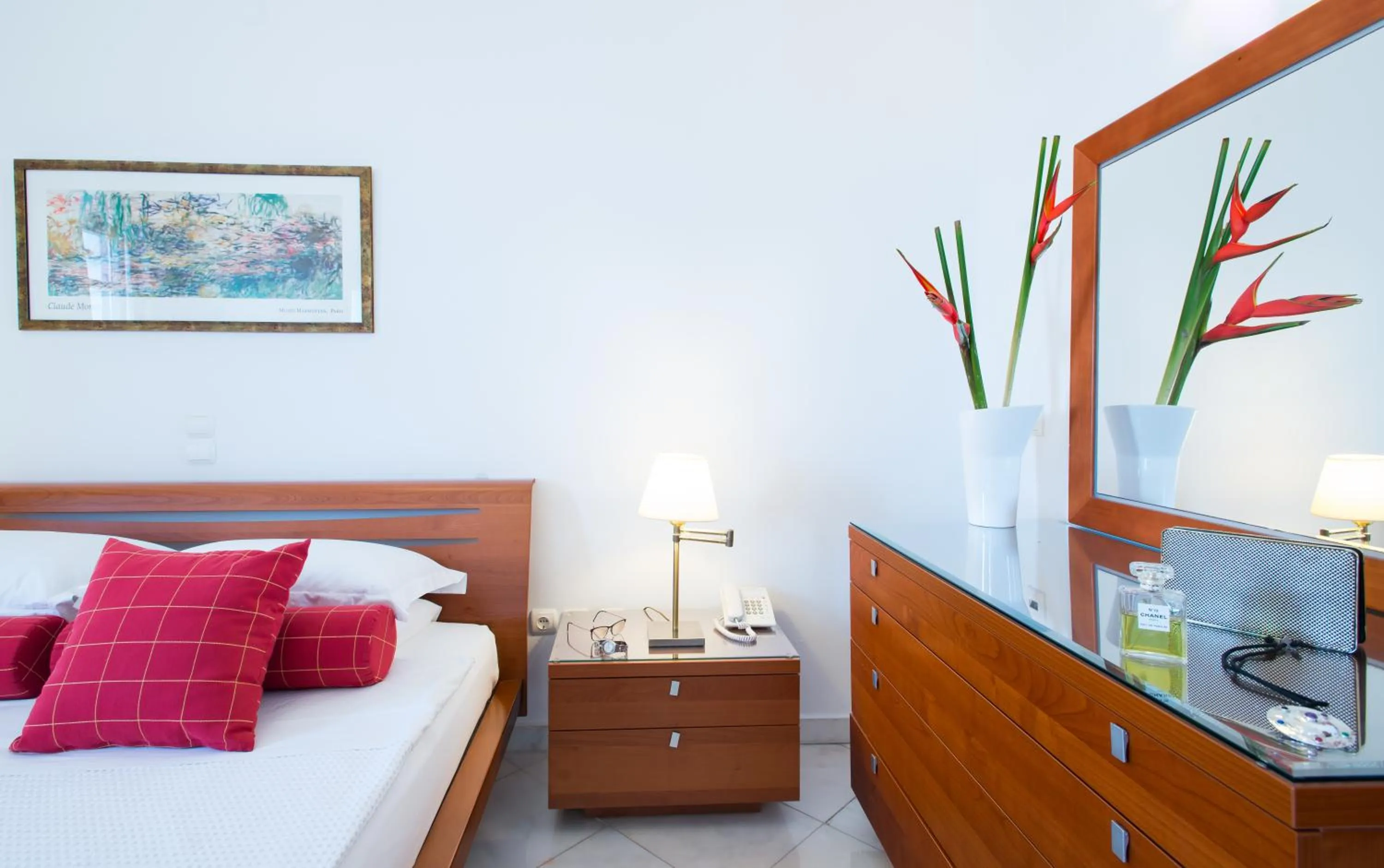 Bedroom, Bed in Hotel Adonis