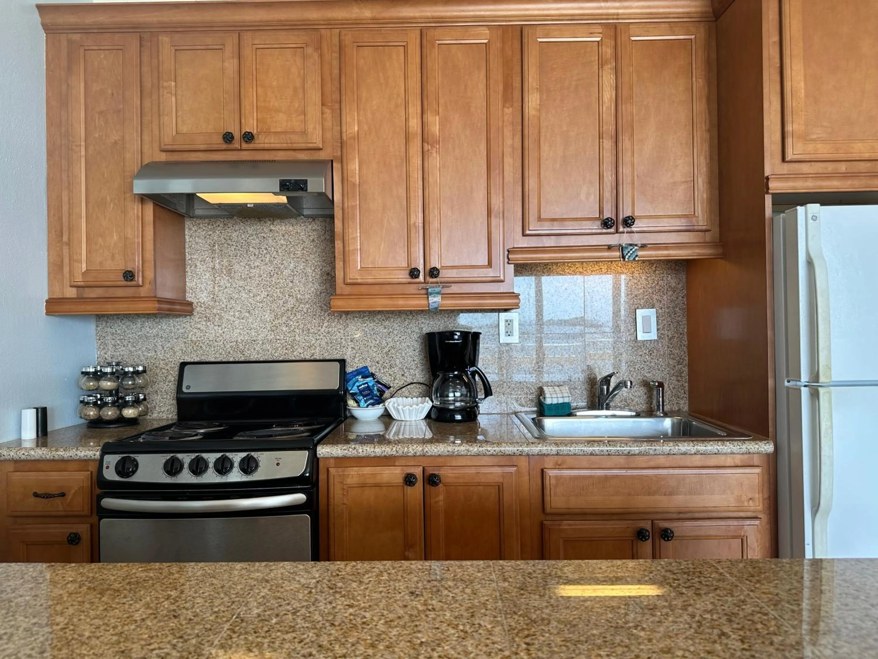 kitchen in Secret Harbour Beach Resort