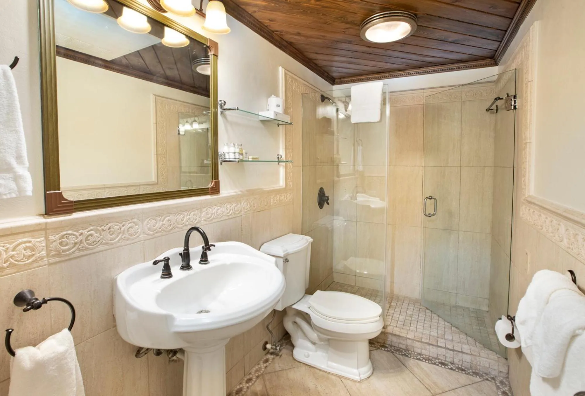 Bathroom in Secret Harbour Beach Resort