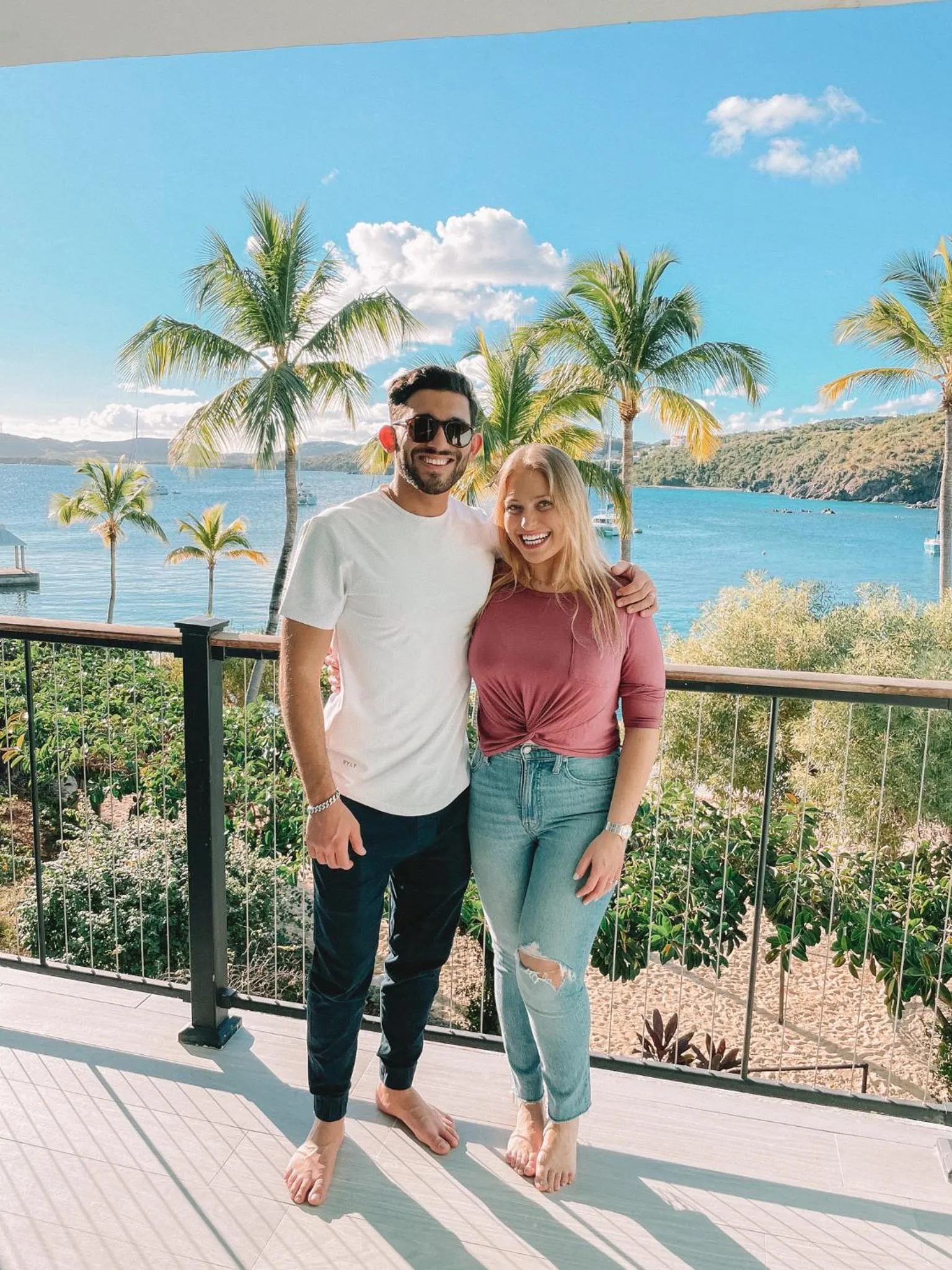 Balcony/Terrace in Secret Harbour Beach Resort