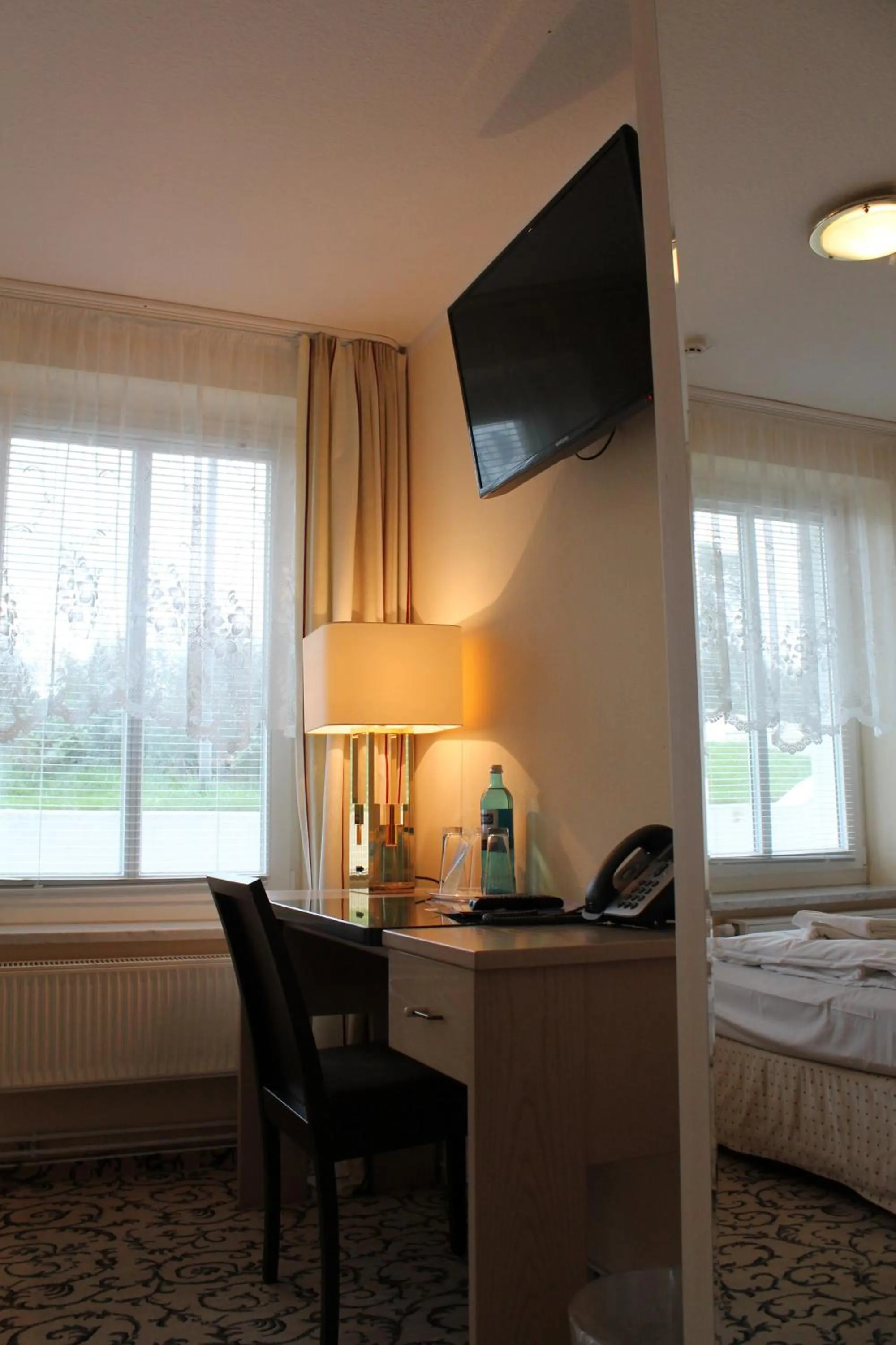 TV and multimedia, Bed in Hotel Stolteraa