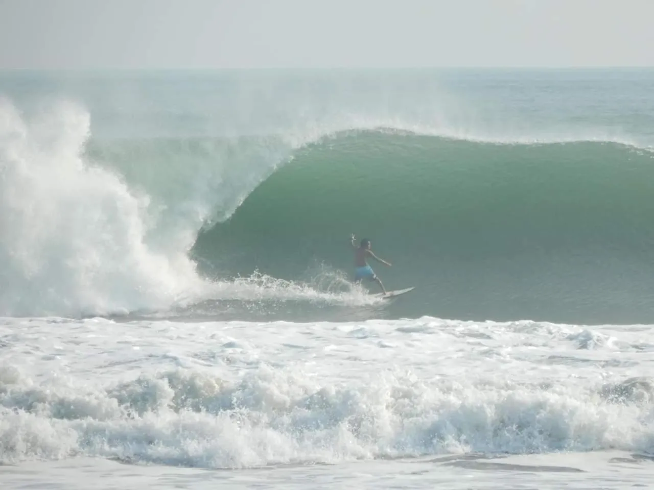 On site in The point surfcamp Bali