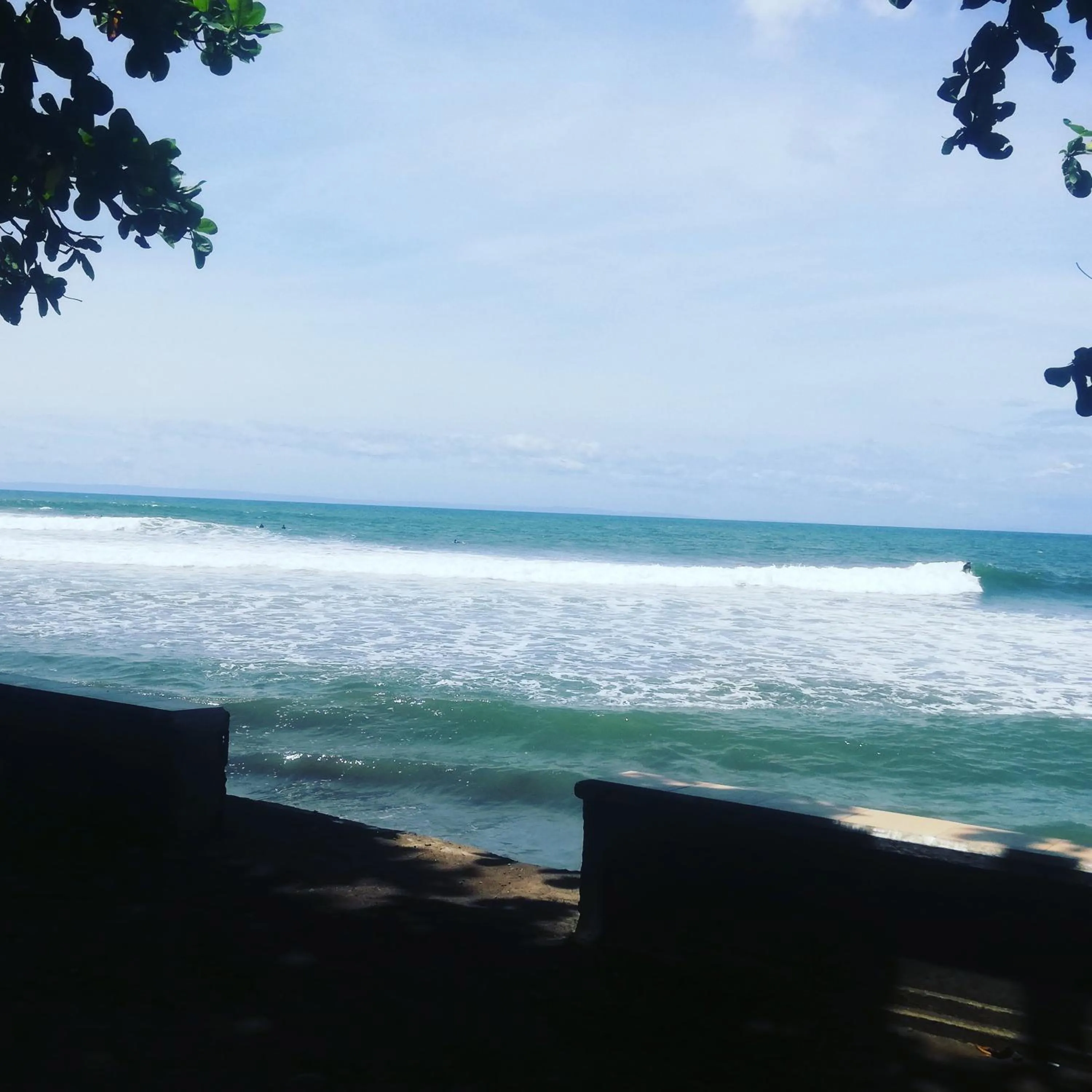 Beach in The point surfcamp Bali