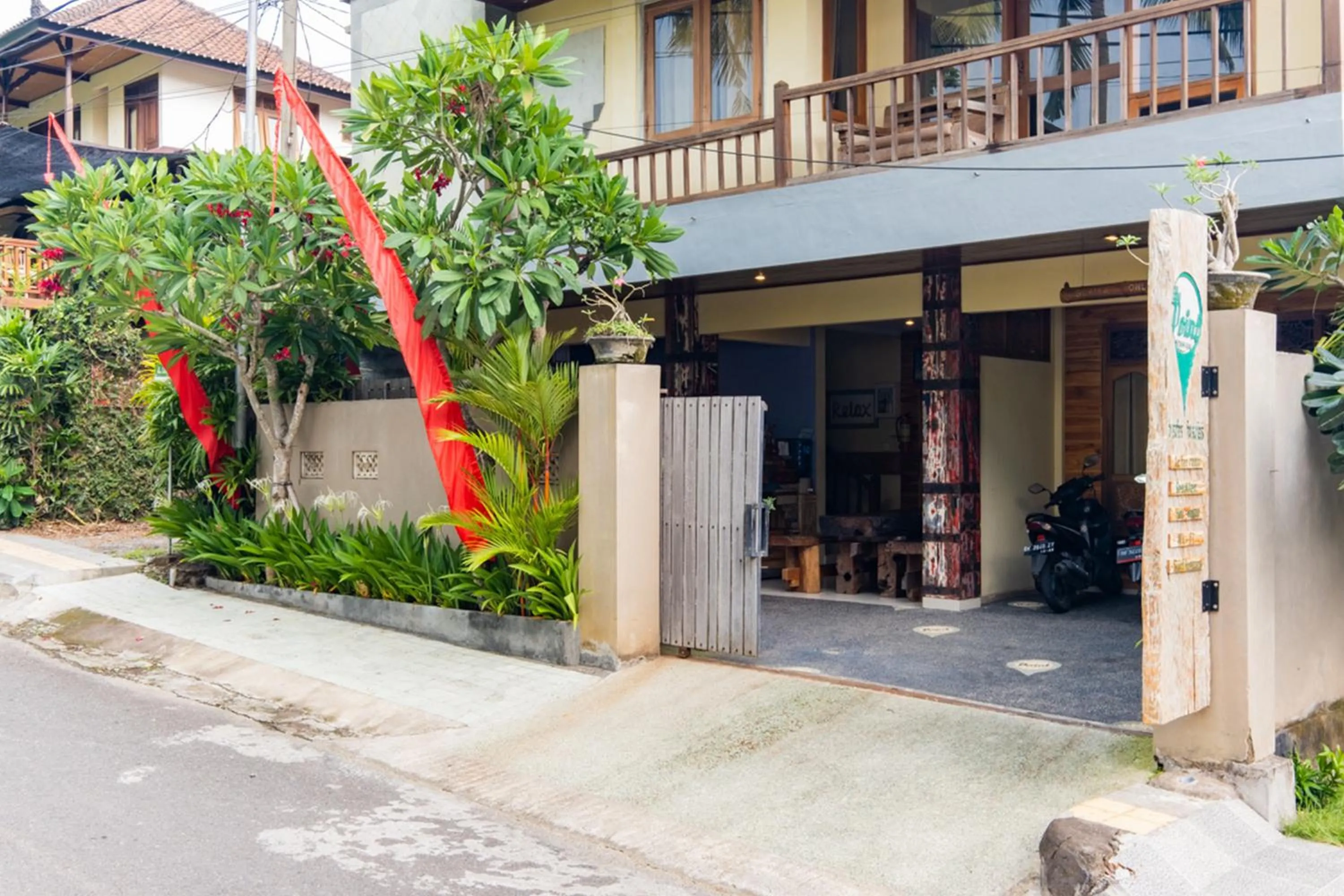 Property building in The point surfcamp Bali