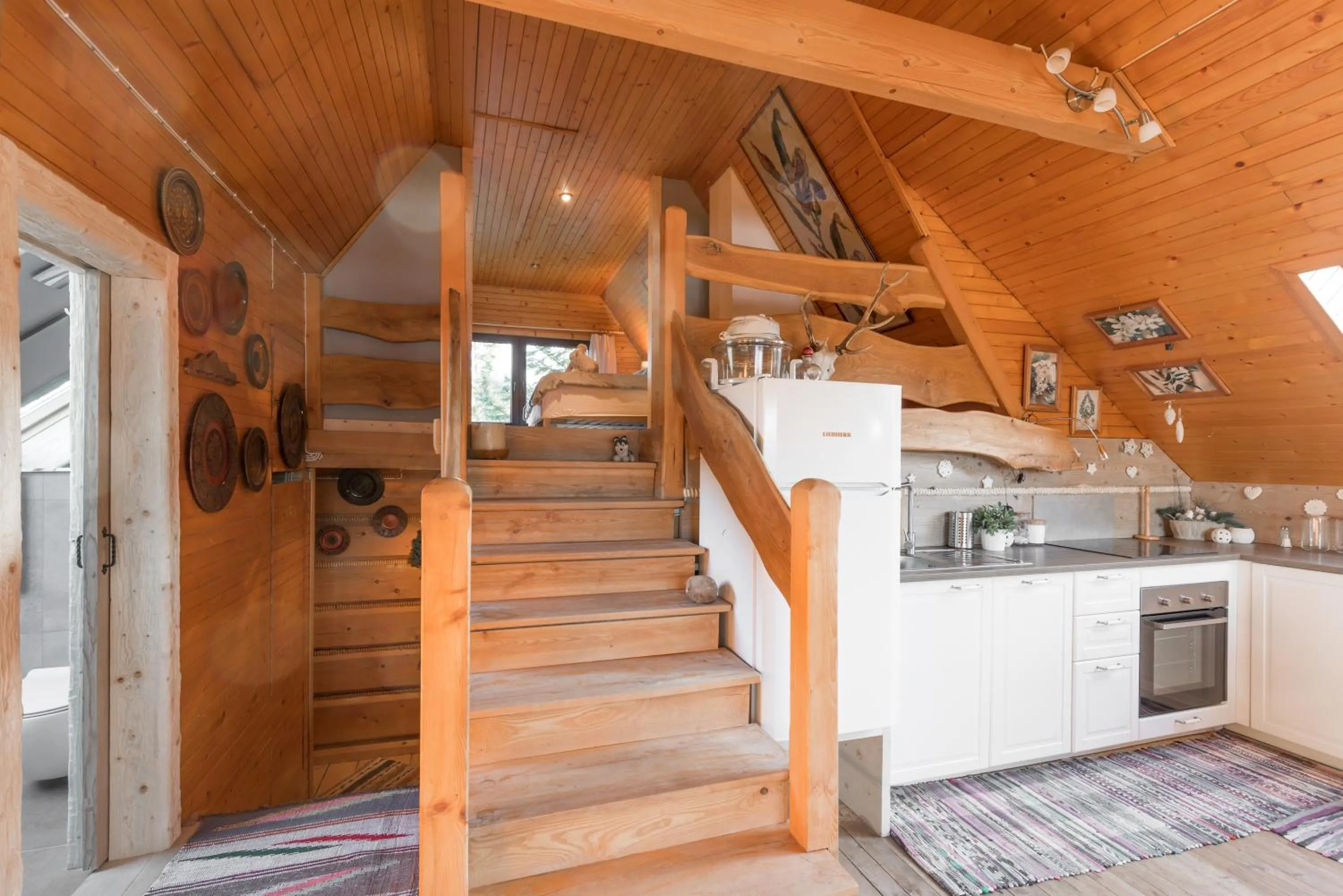 Kitchen or kitchenette in Apartamenty Biały Potok