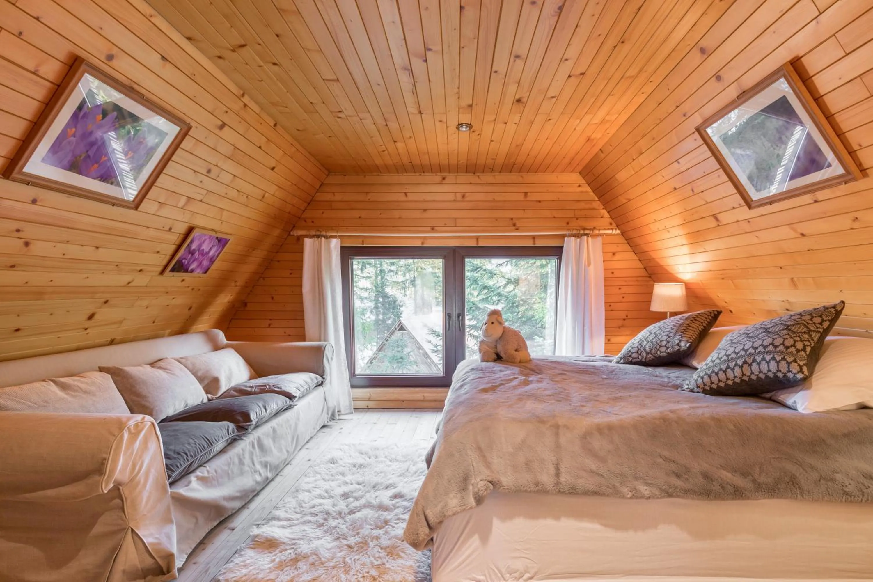 Bed in Apartamenty Biały Potok