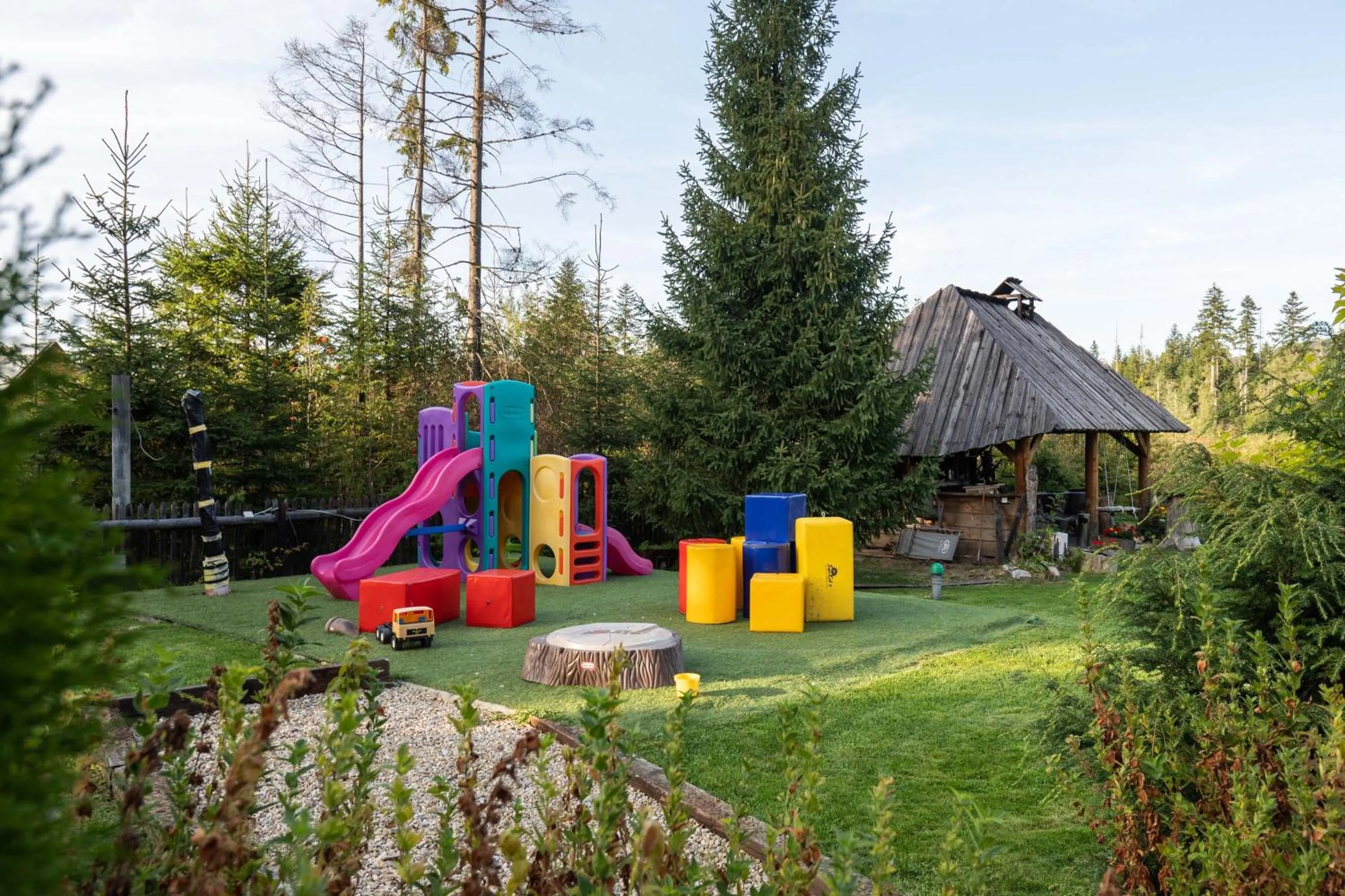 Garden in Apartamenty Biały Potok