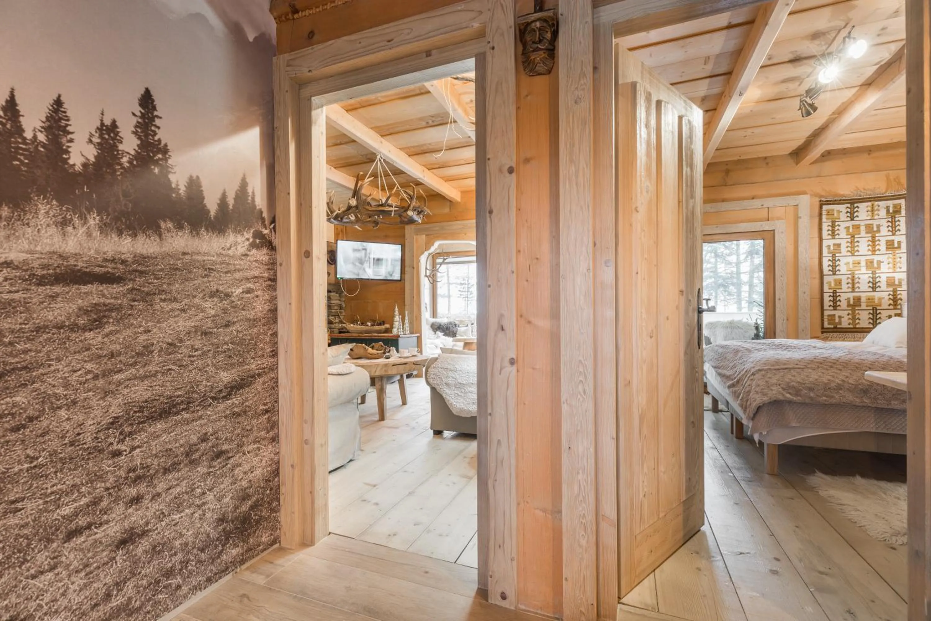 Photo of the whole room, Bed in Apartamenty Biały Potok