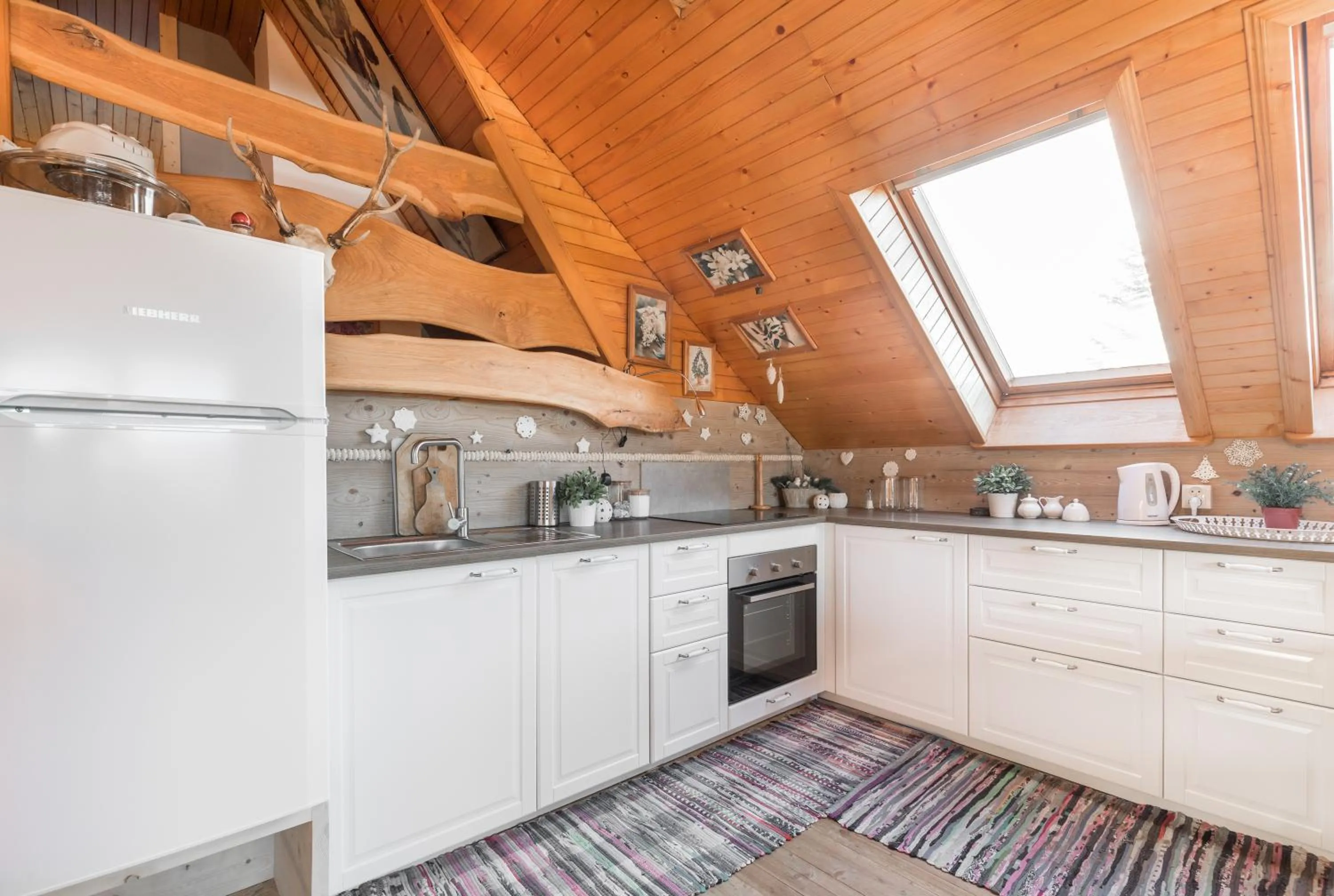 Kitchen or kitchenette in Apartamenty Biały Potok
