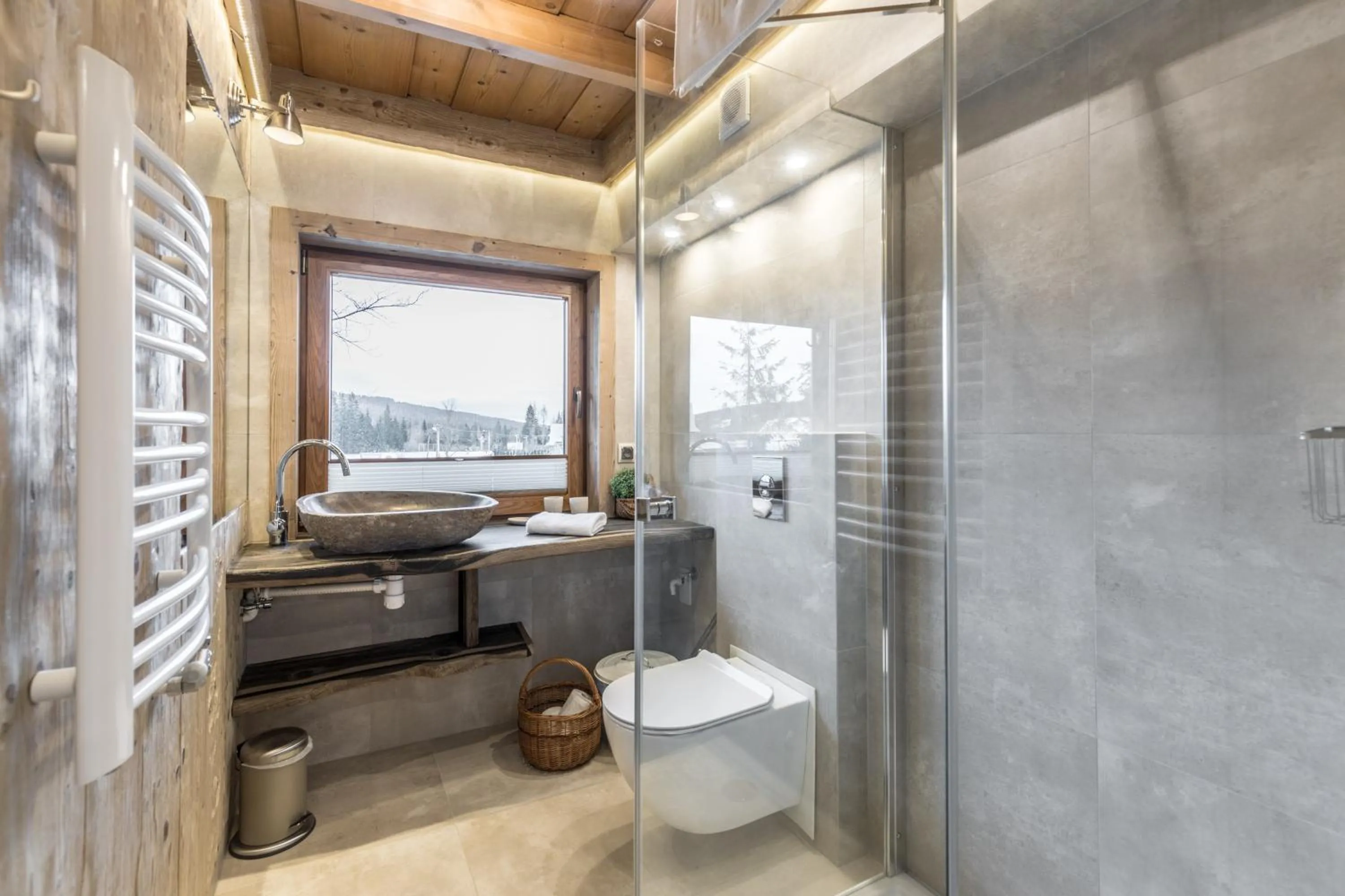 Shower in Apartamenty Biały Potok