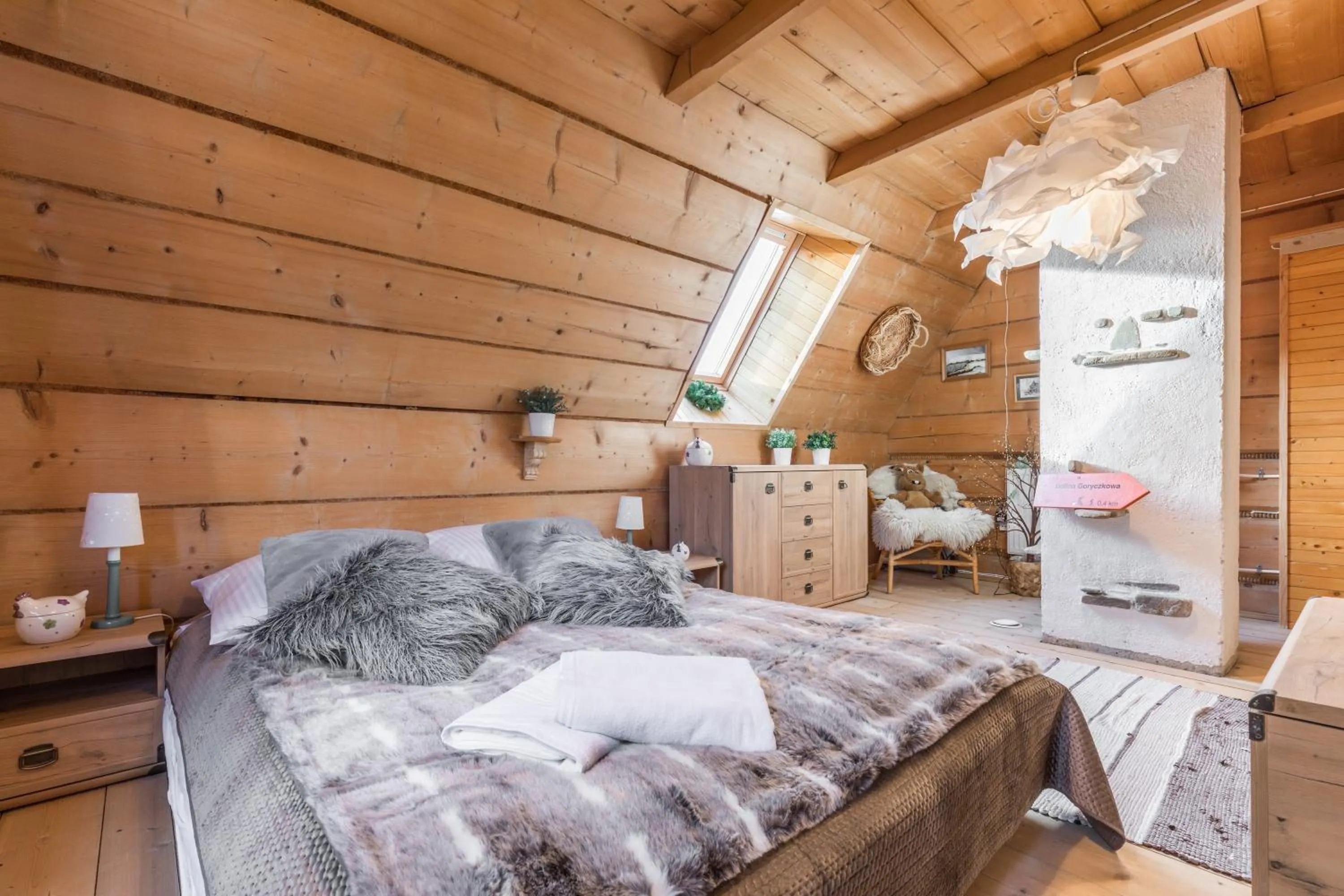 Bed in Apartamenty Biały Potok