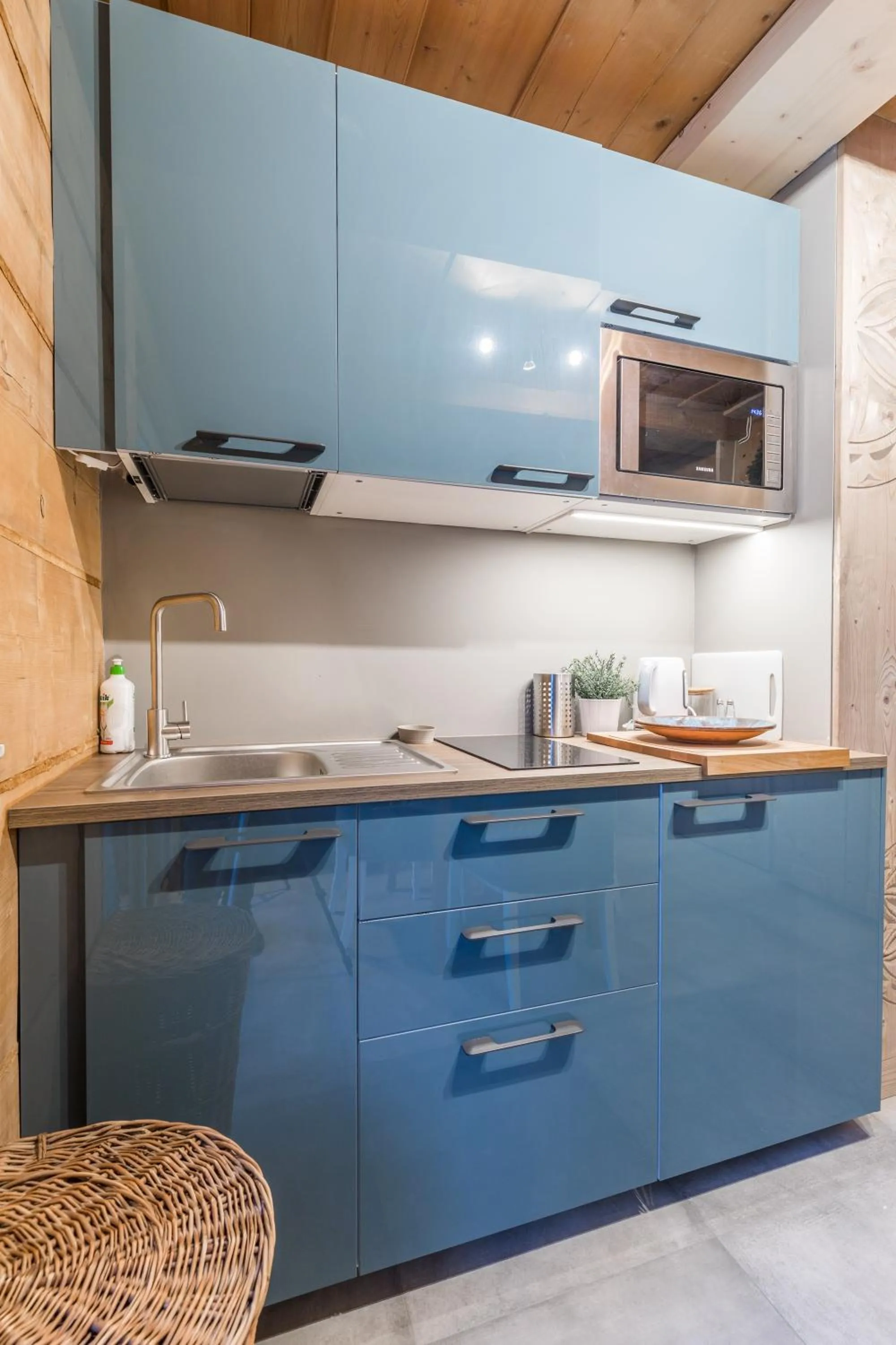 Kitchen or kitchenette in Apartamenty Biały Potok