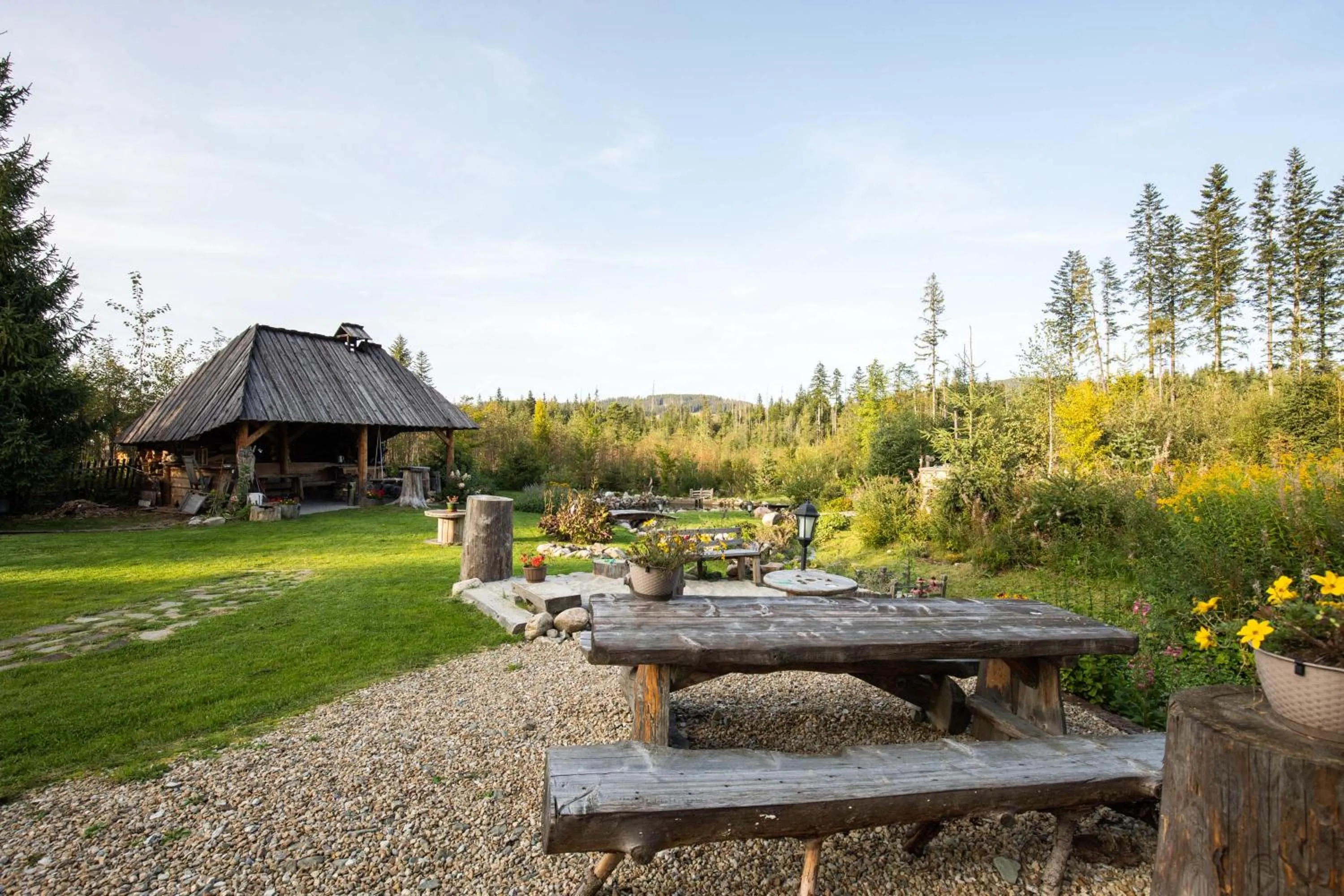 Natural landscape in Apartamenty Biały Potok