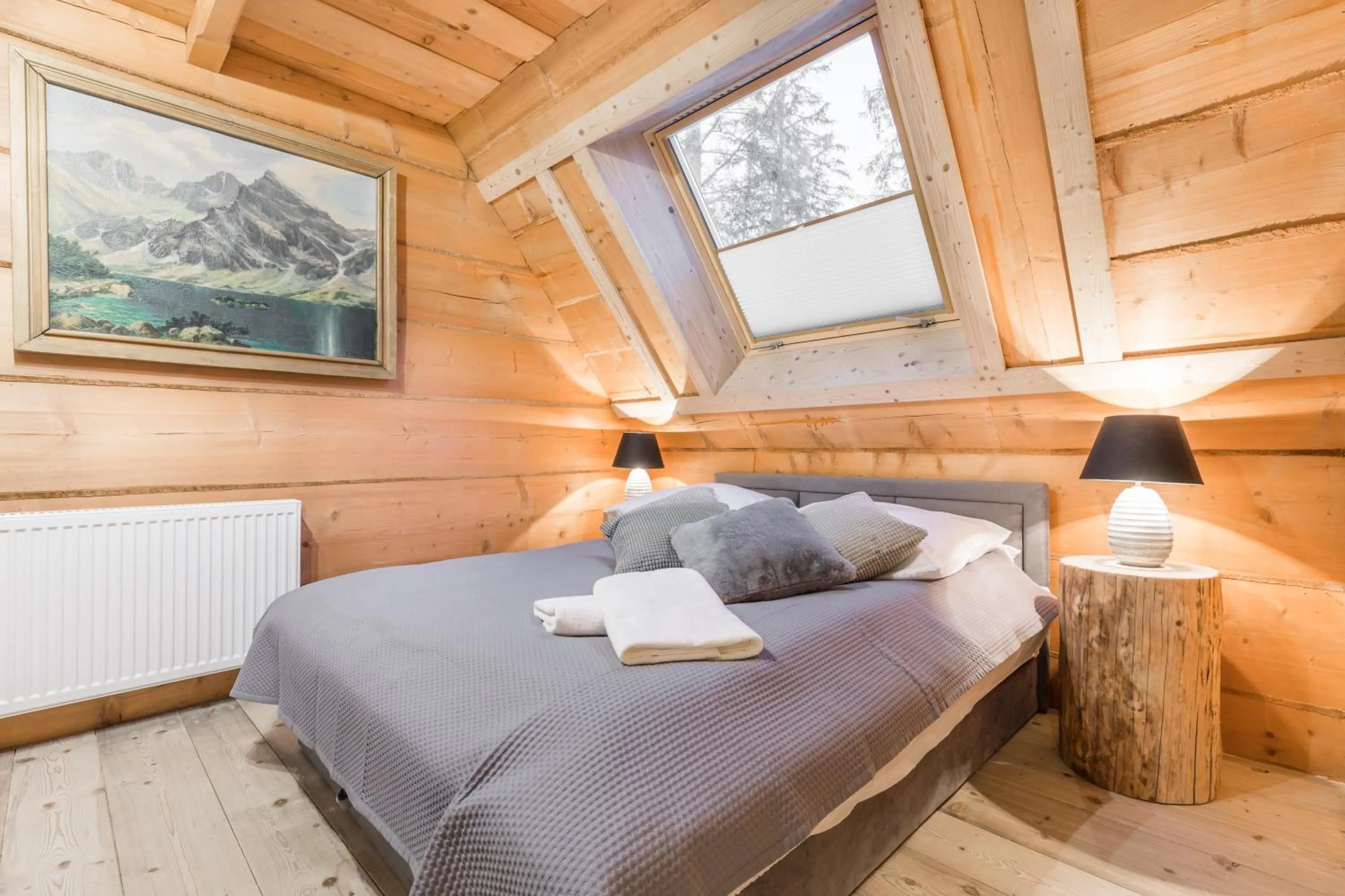 Bed in Apartamenty Biały Potok